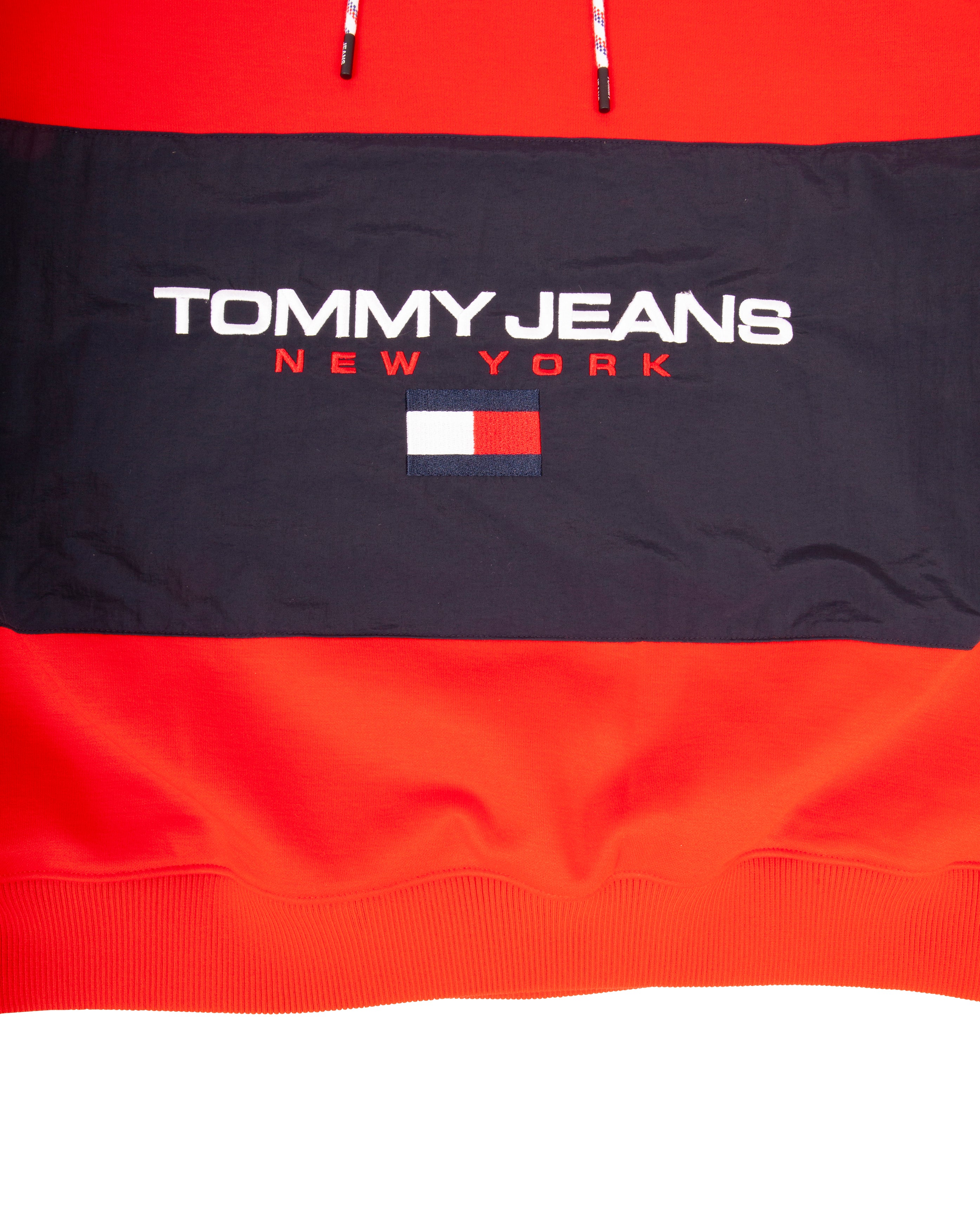 Oversize Halfzip Sweater Red
