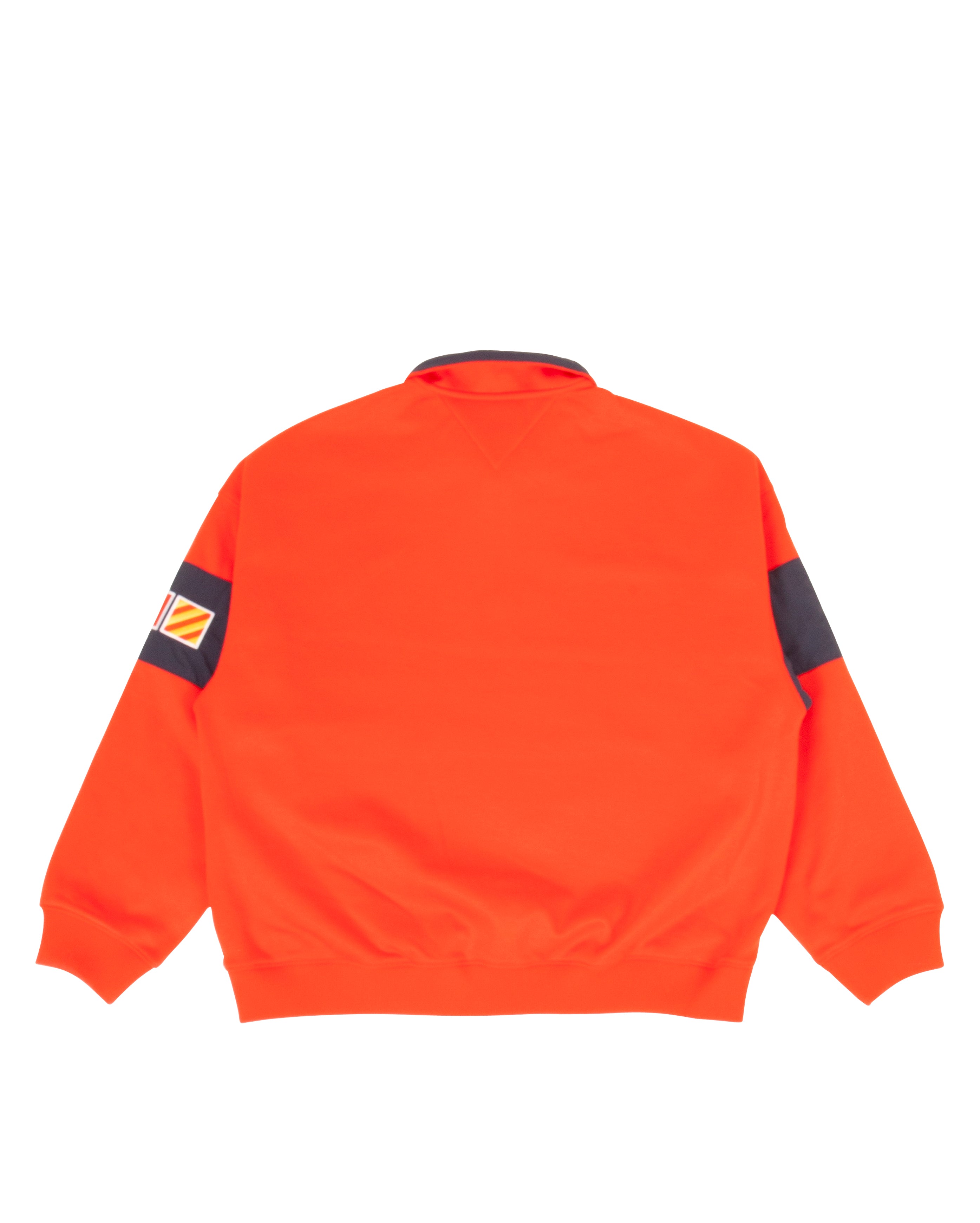 Oversize Halfzip Sweater Red