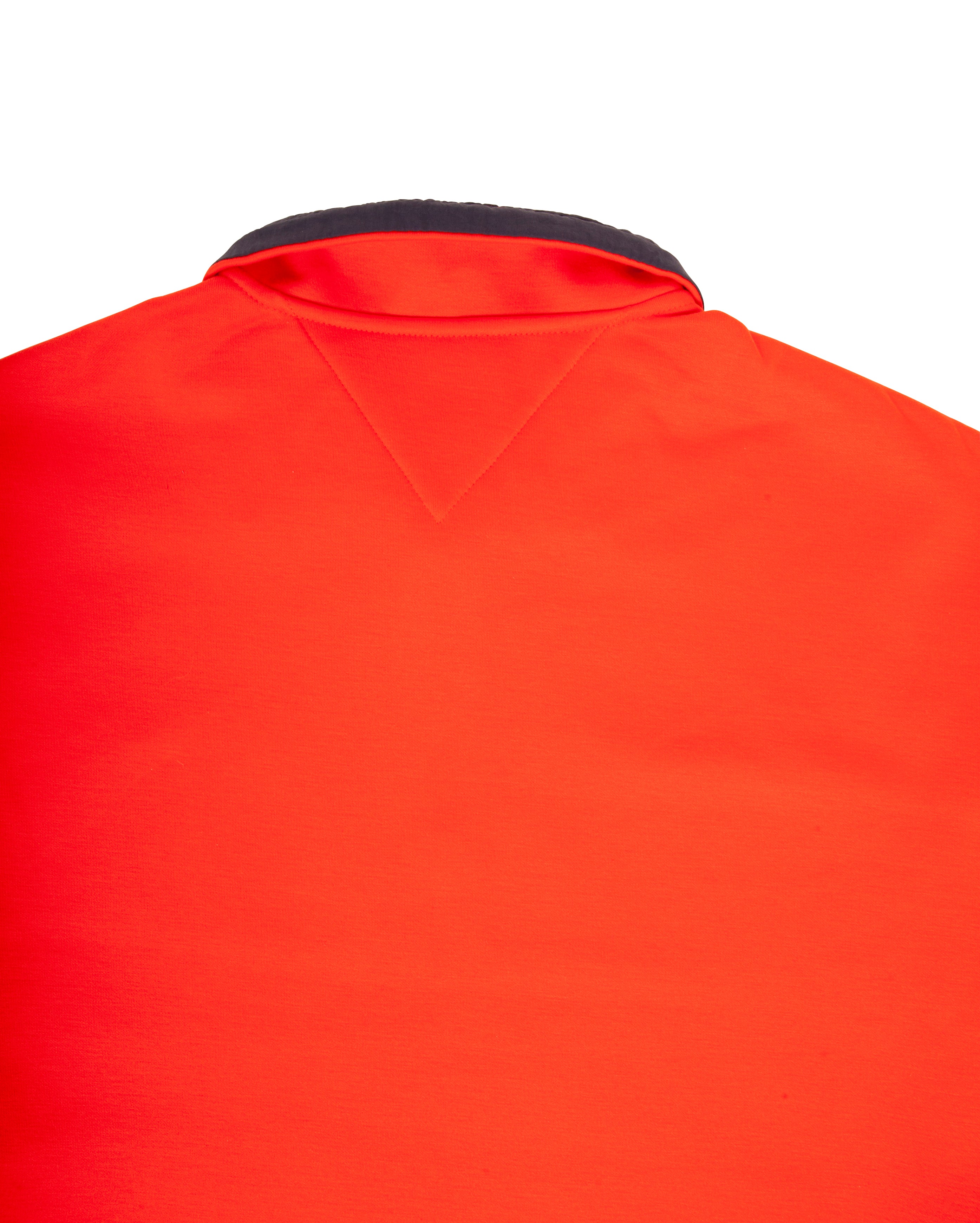 Oversize Halfzip Sweater Red