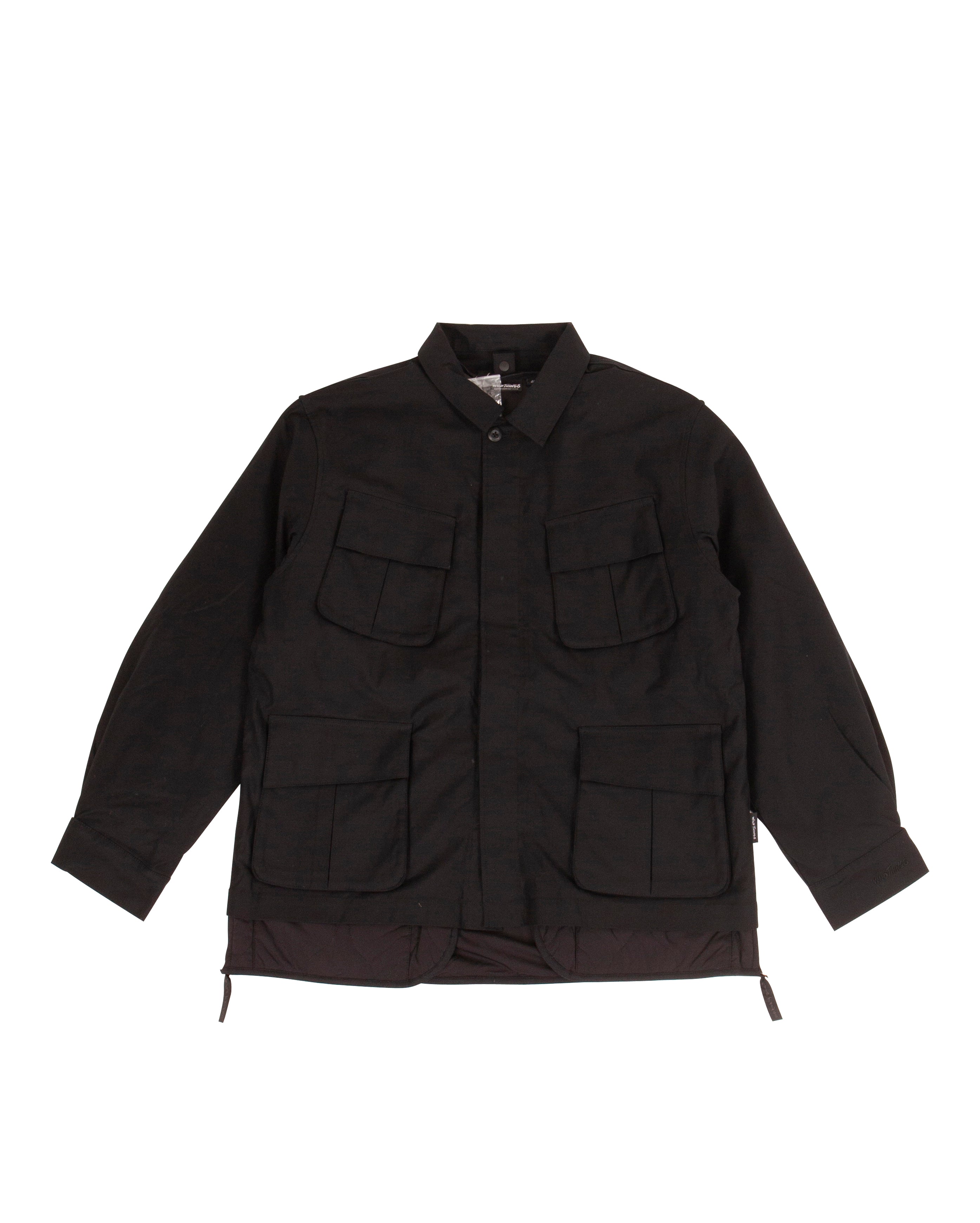 Bdu + Quilting Attachable Jacket Black - Starcowparis