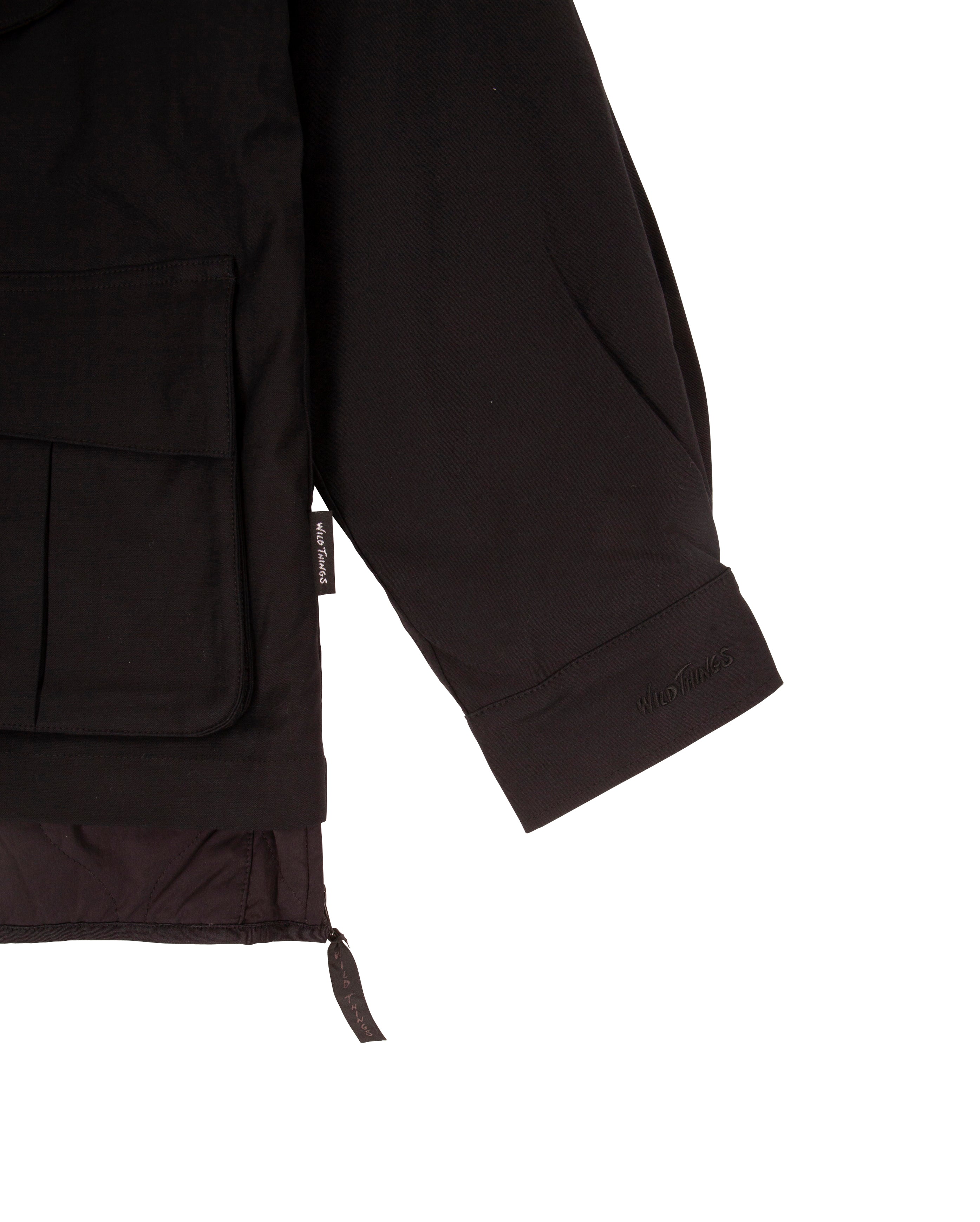 Bdu + Quilting Attachable Jacket Black - Starcowparis