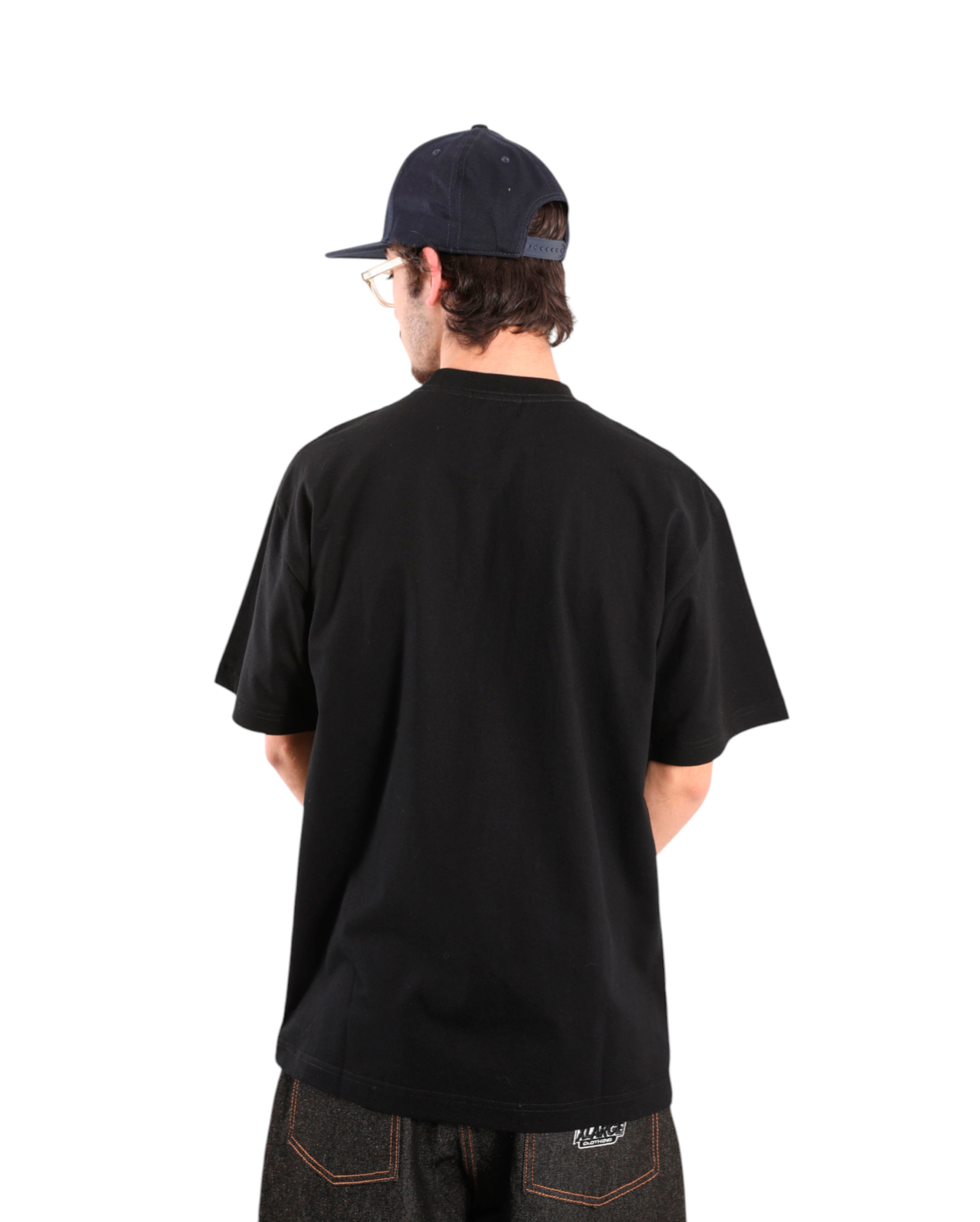 Xlarge-Embroided Short Sleeve Work Shirt Black-Starcowparis - Starcowparis - 2