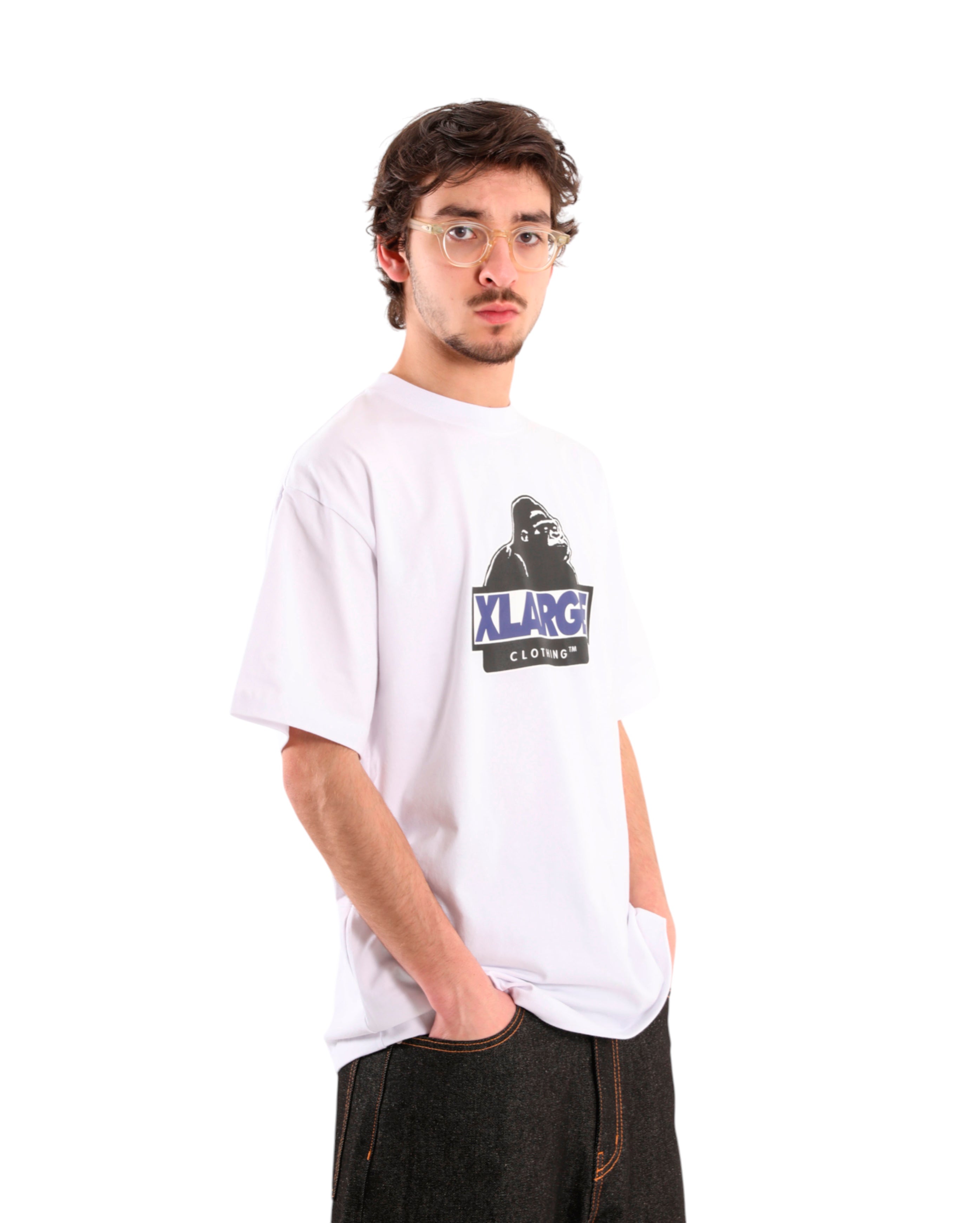 Xlarge-Slanted OG Short Sleeve T-Shirt White-Starcowparis - Starcowparis - 2