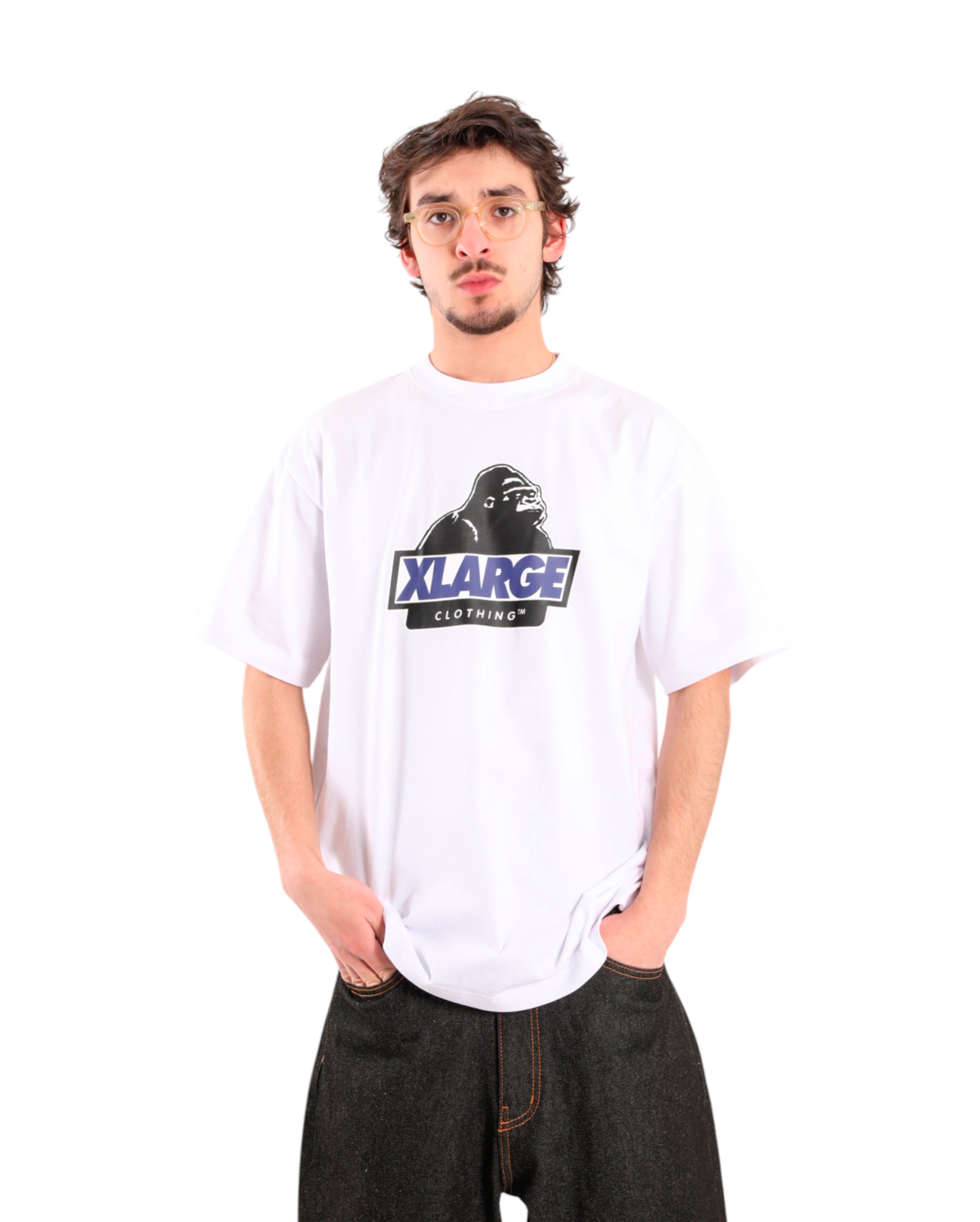 Xlarge-Slanted OG Short Sleeve T-Shirt White-Starcowparis - Starcowparis - 1