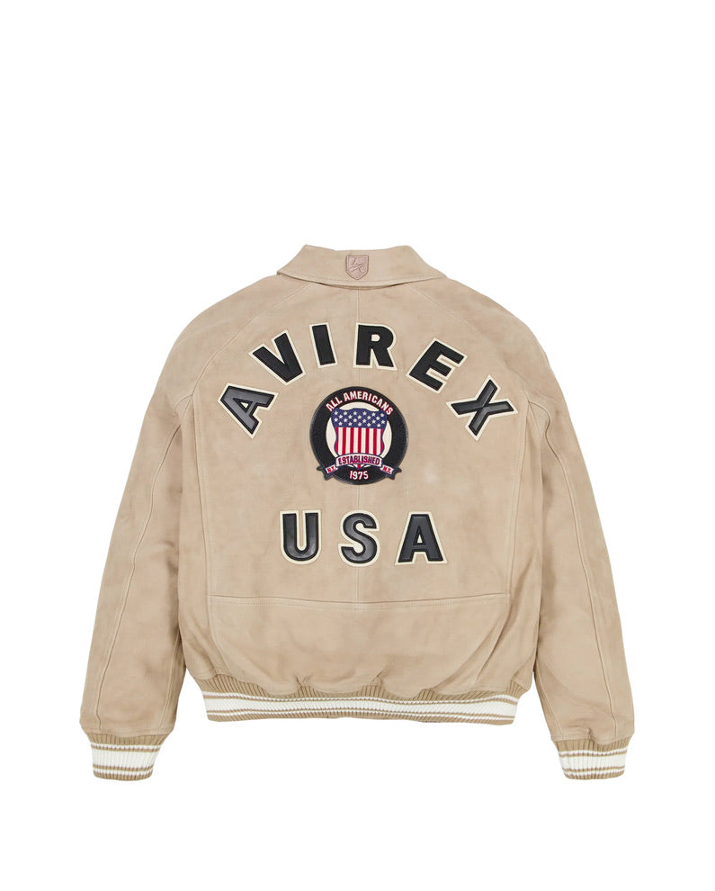 Avirex-100% Leather Icon Jacket Mink-Starcowparis