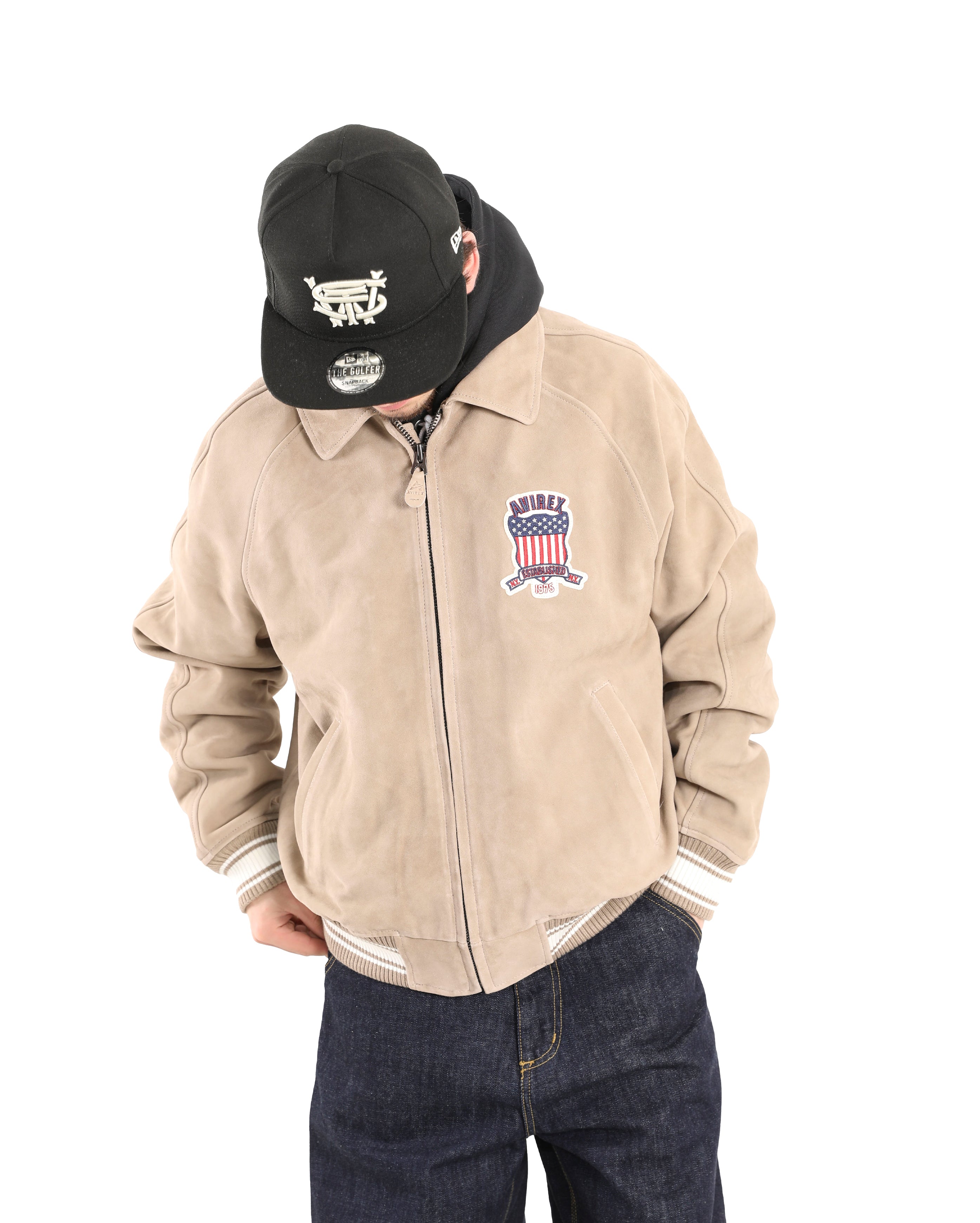 Avirex-100% Leather Icon Jacket Mink-Starcowparis