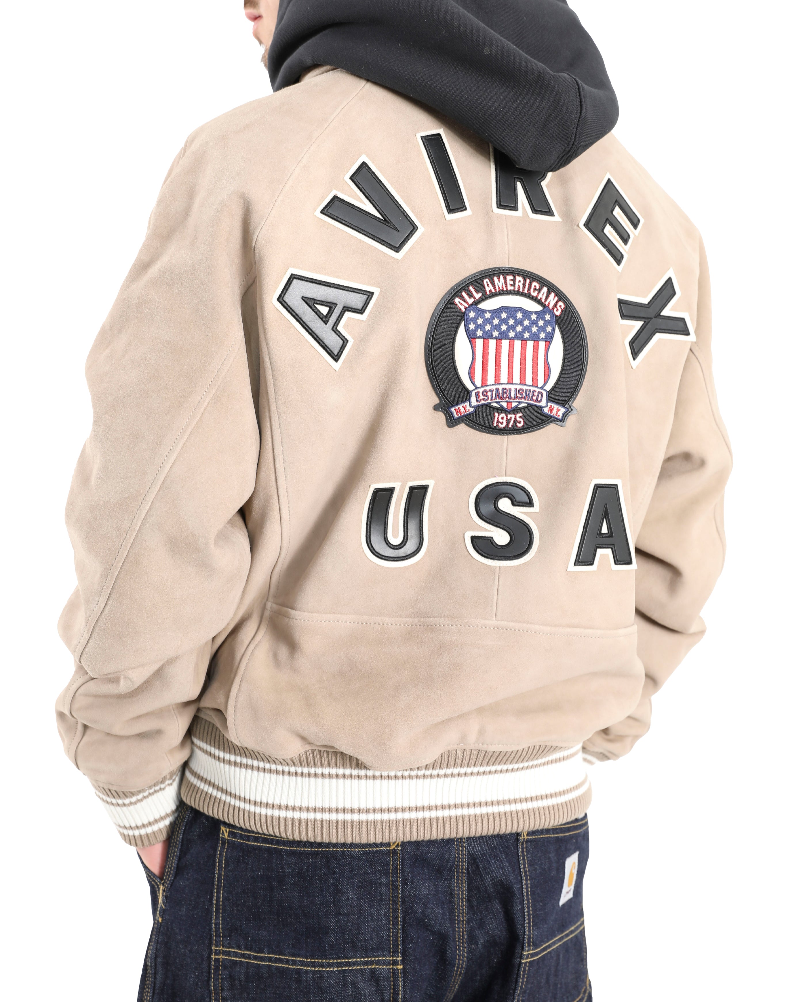 Avirex-100% Leather Icon Jacket Mink-Starcowparis