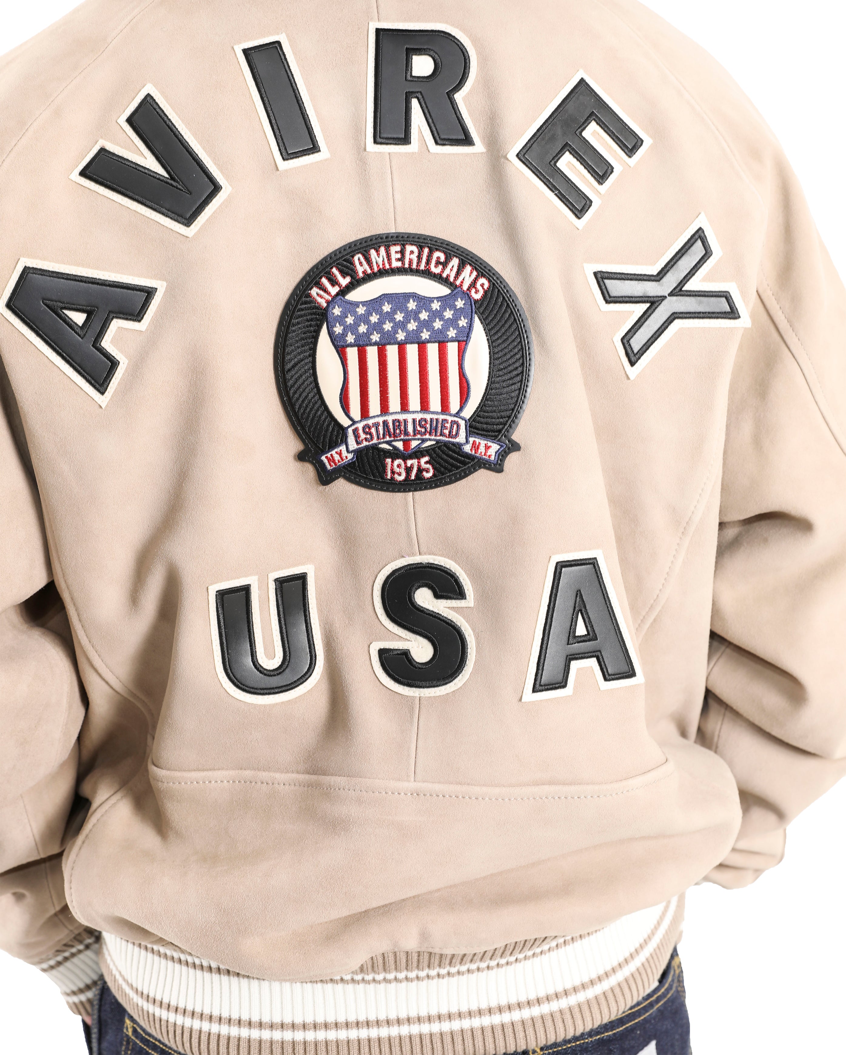 Avirex-100% Leather Icon Jacket Mink-Starcowparis