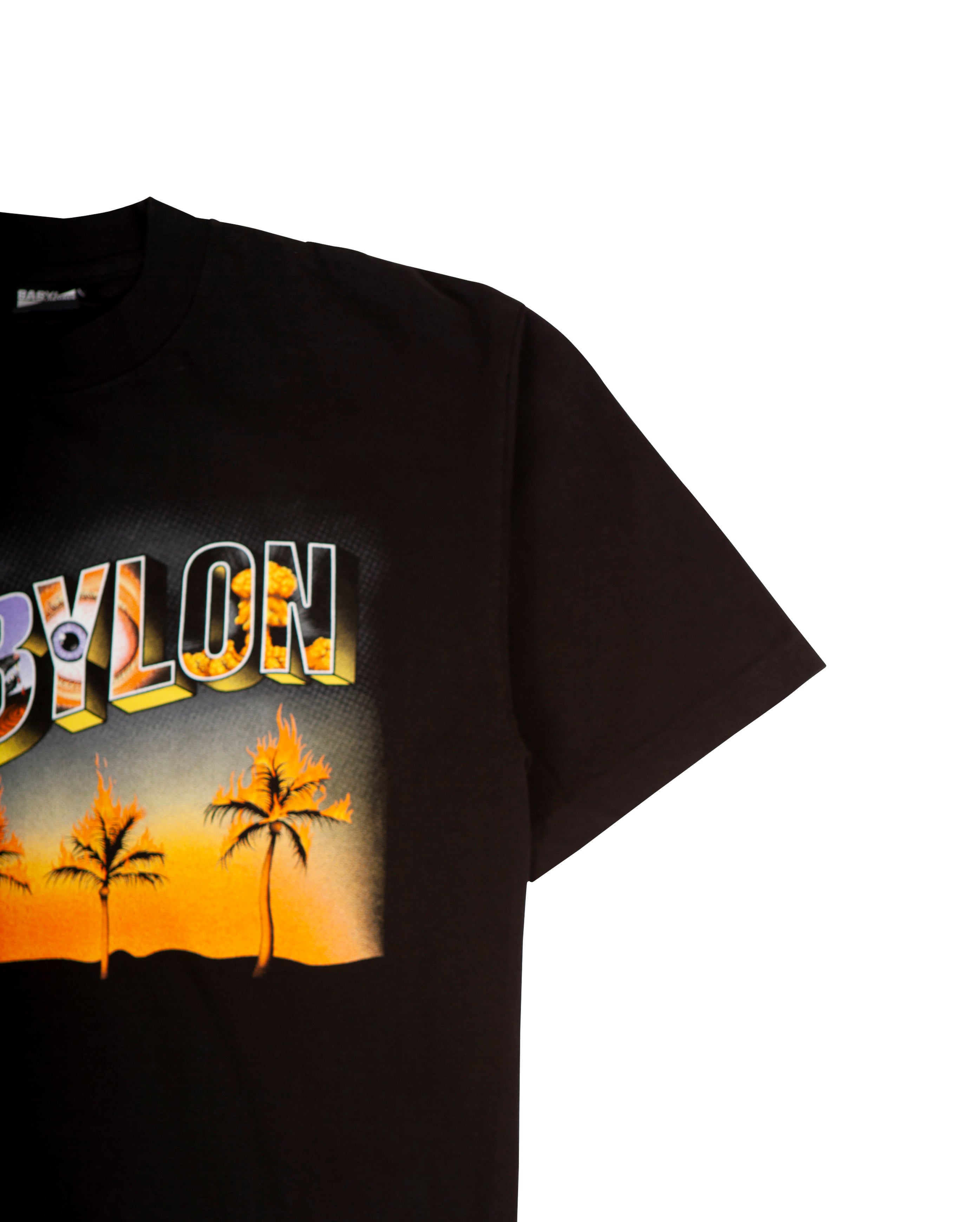 Greetings From Babylon Tee Black - Starcowparis