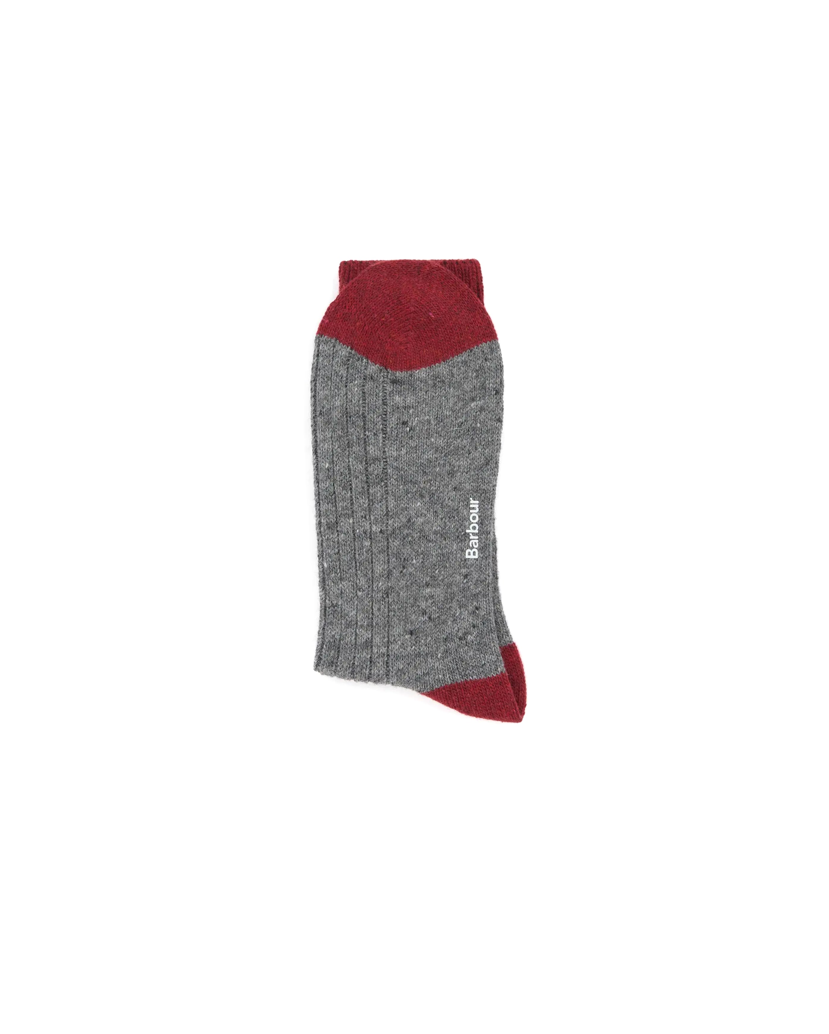 Houghton Socks Mid Grey Red - Starcowparis - 2