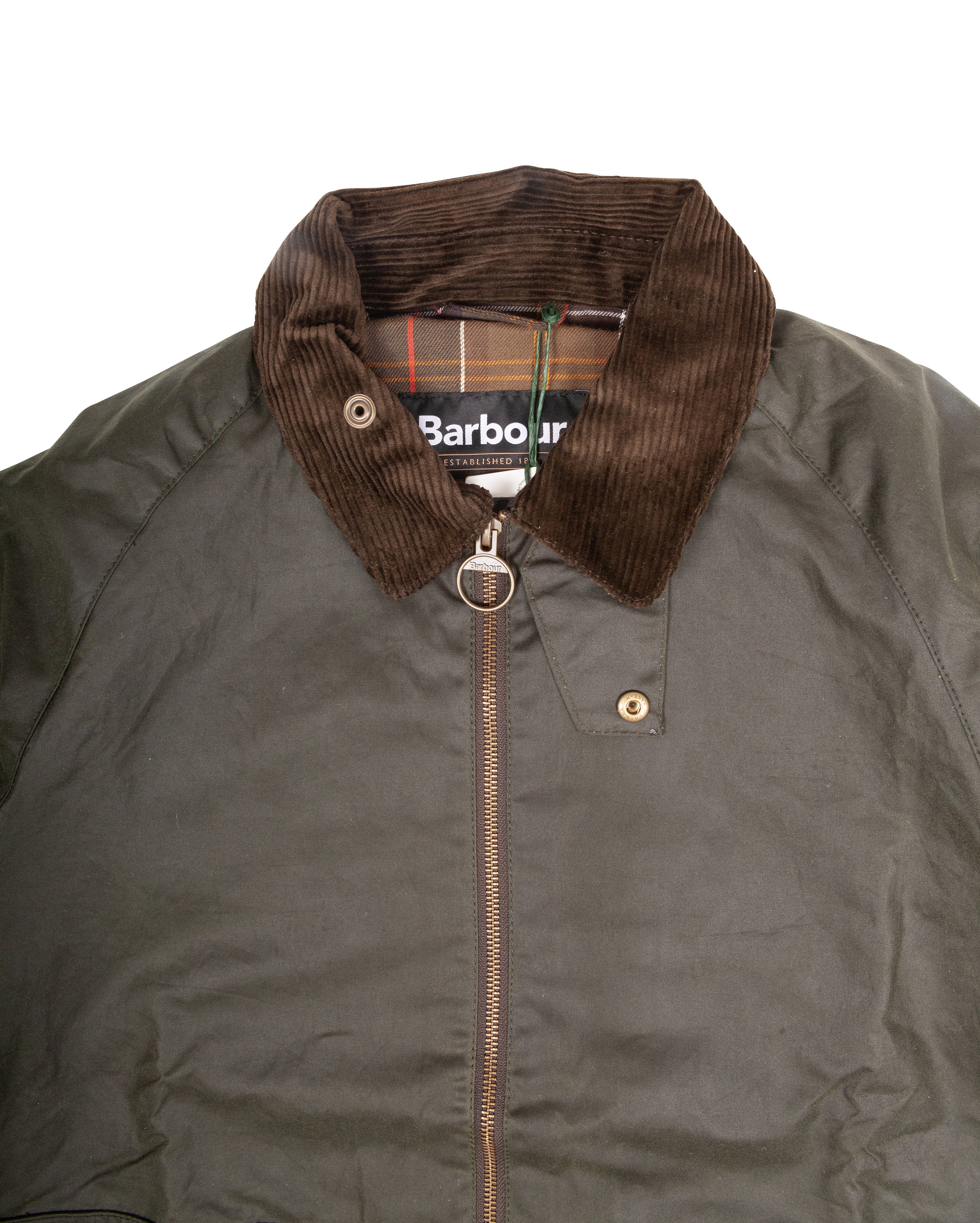 Short Bedale Wax Jacket Fern - Starcowparis - Starcowparis - 2