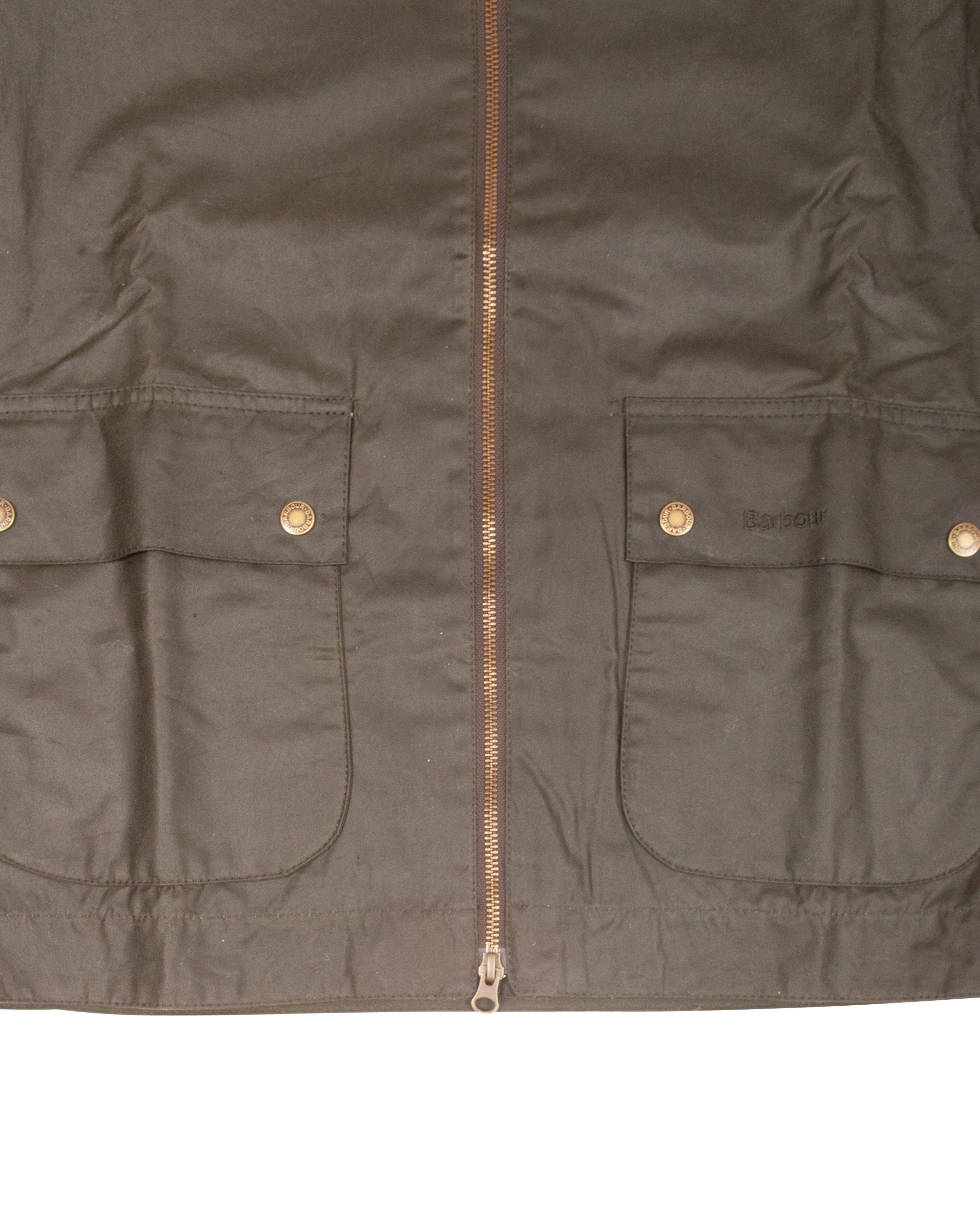 Short Bedale Wax Jacket Fern - Starcowparis