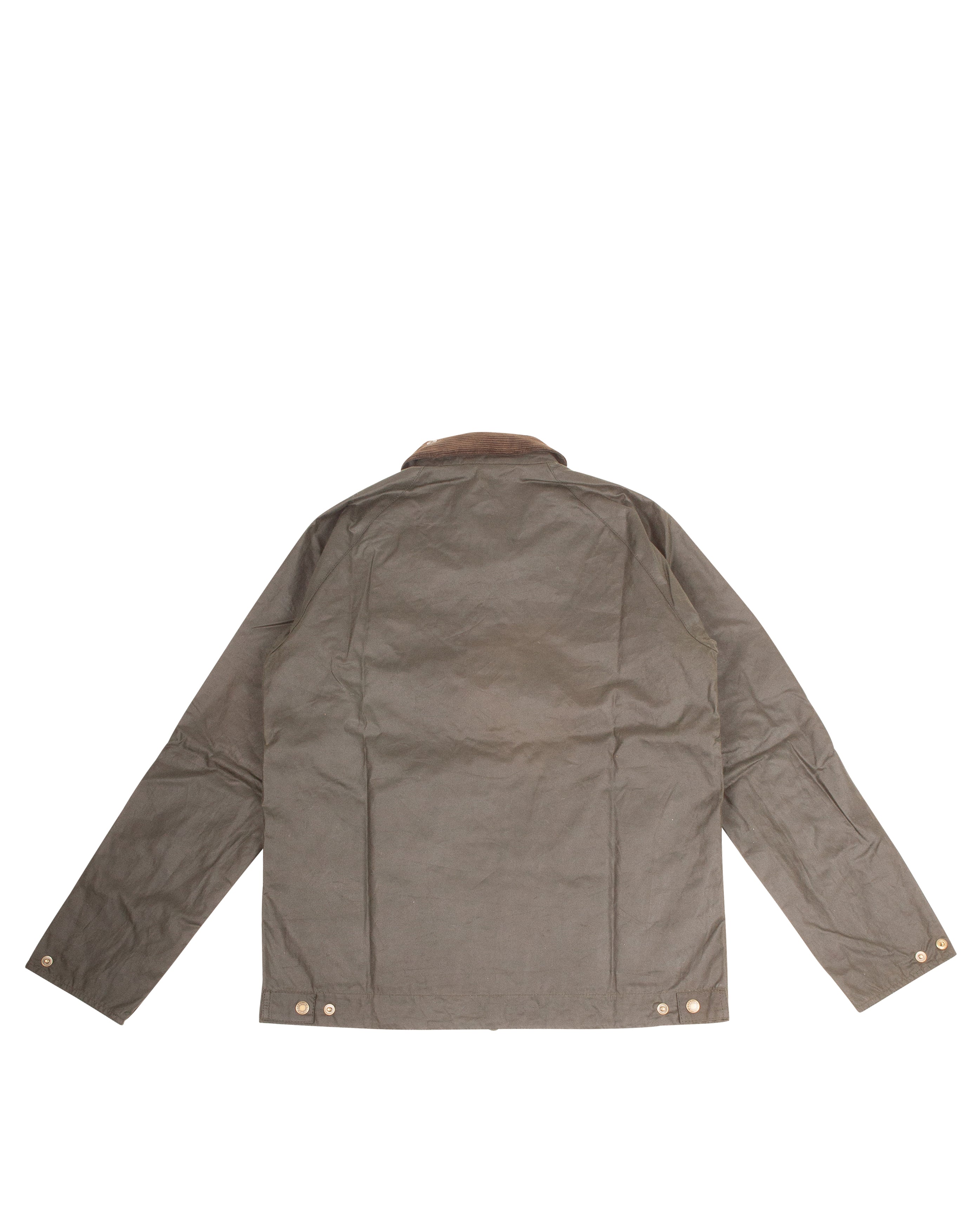 Short Bedale Wax Jacket Fern - Starcowparis