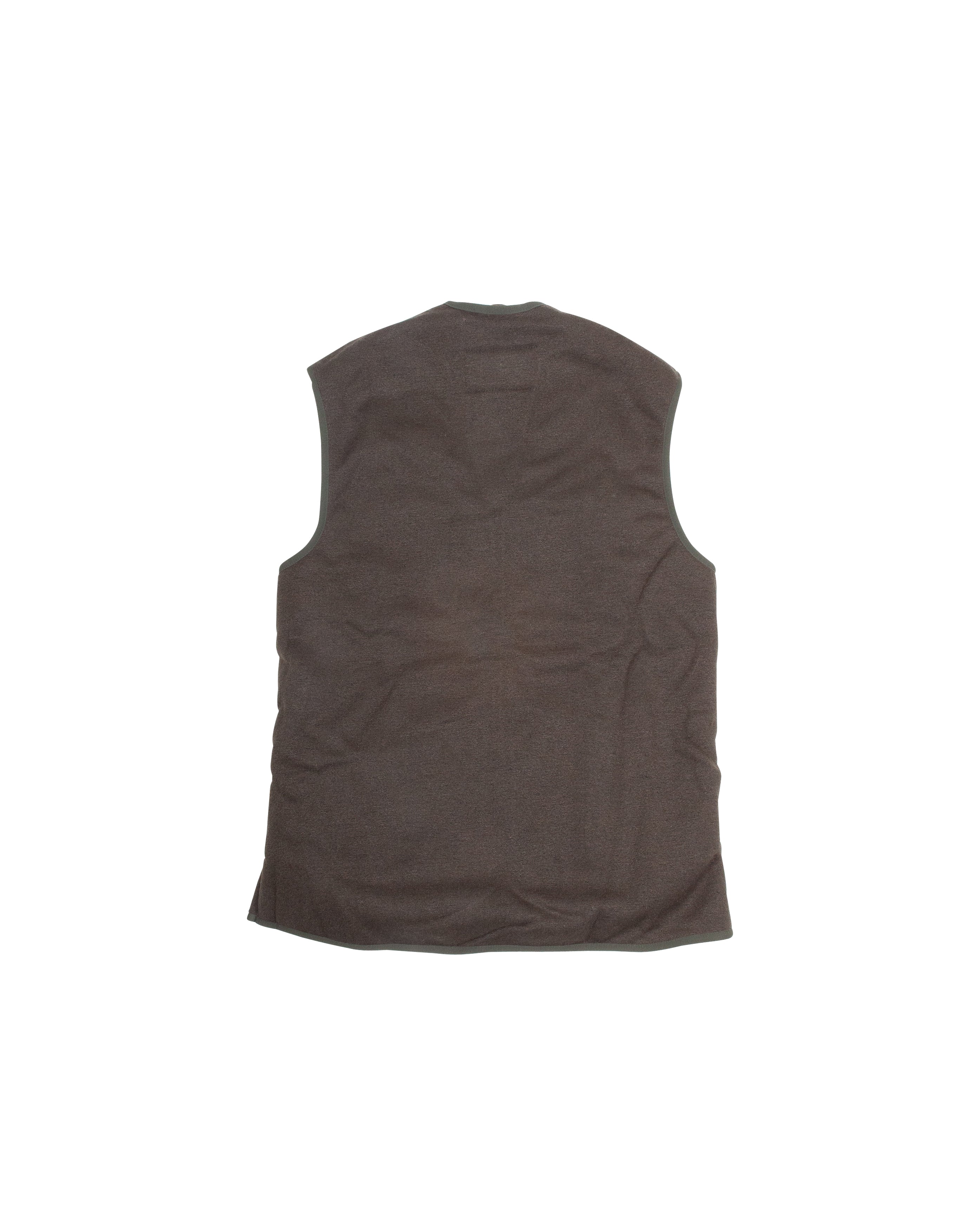 Warm Pile Waistcoat Zip In Liner Sage - Starcowparis