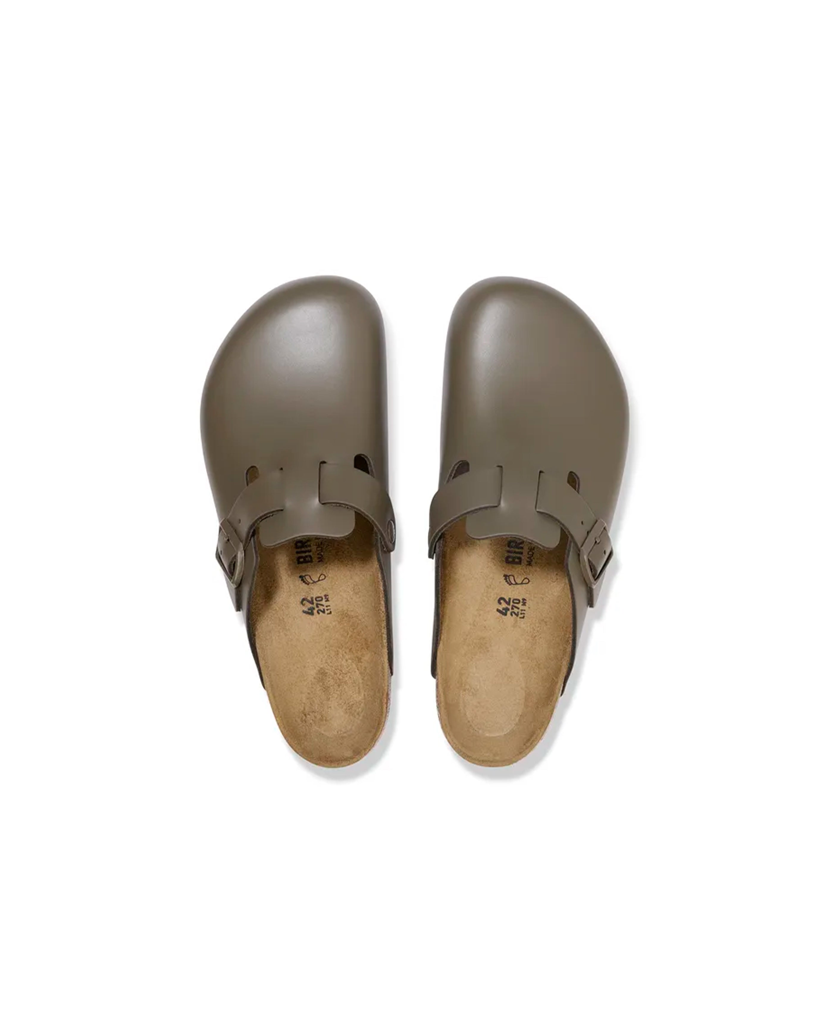 Birkenstock-Boston BS Concrete Grey-Starcowparis