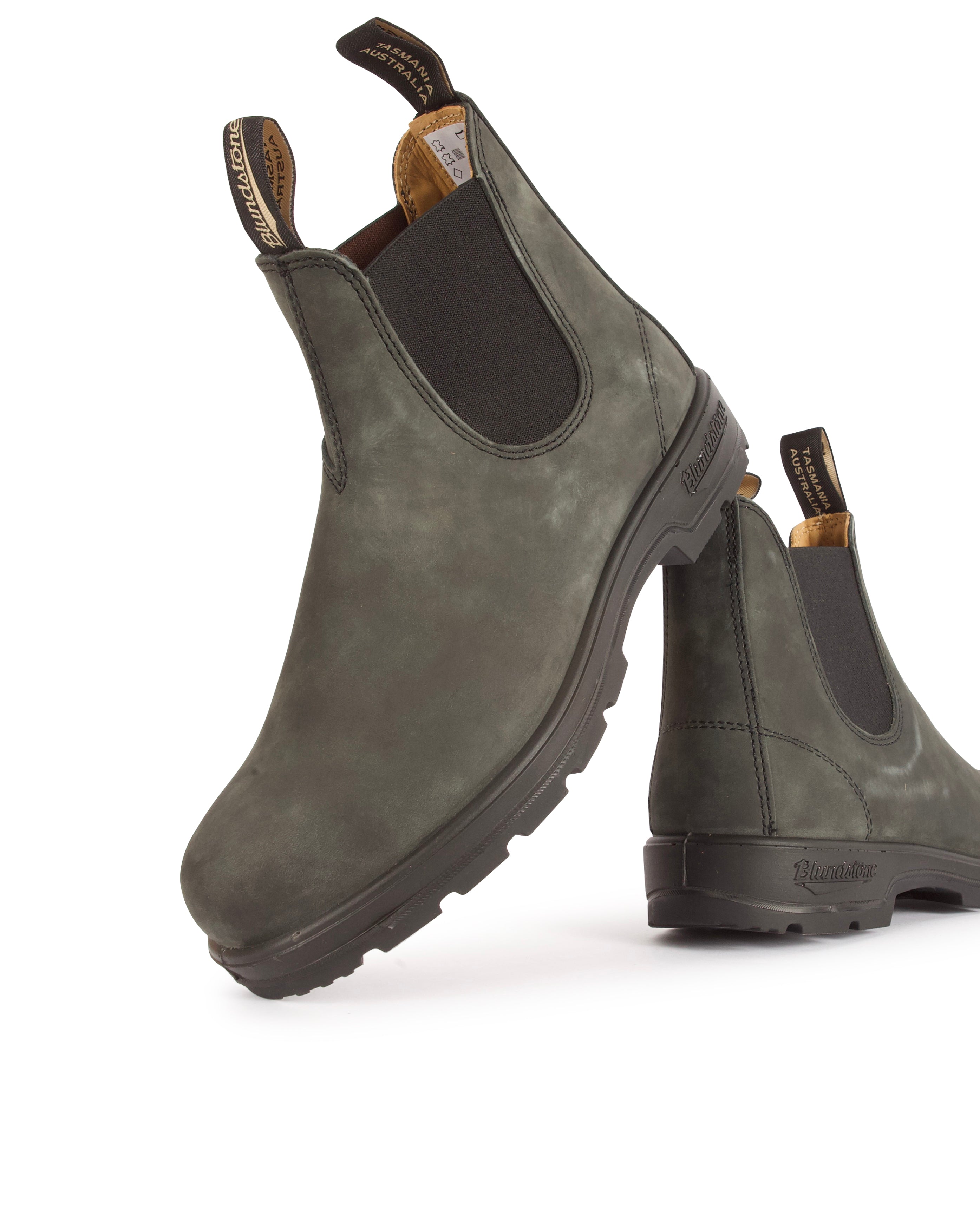 Classic Chelsea Boots 587 Rustic Black - Starcowparis - 4