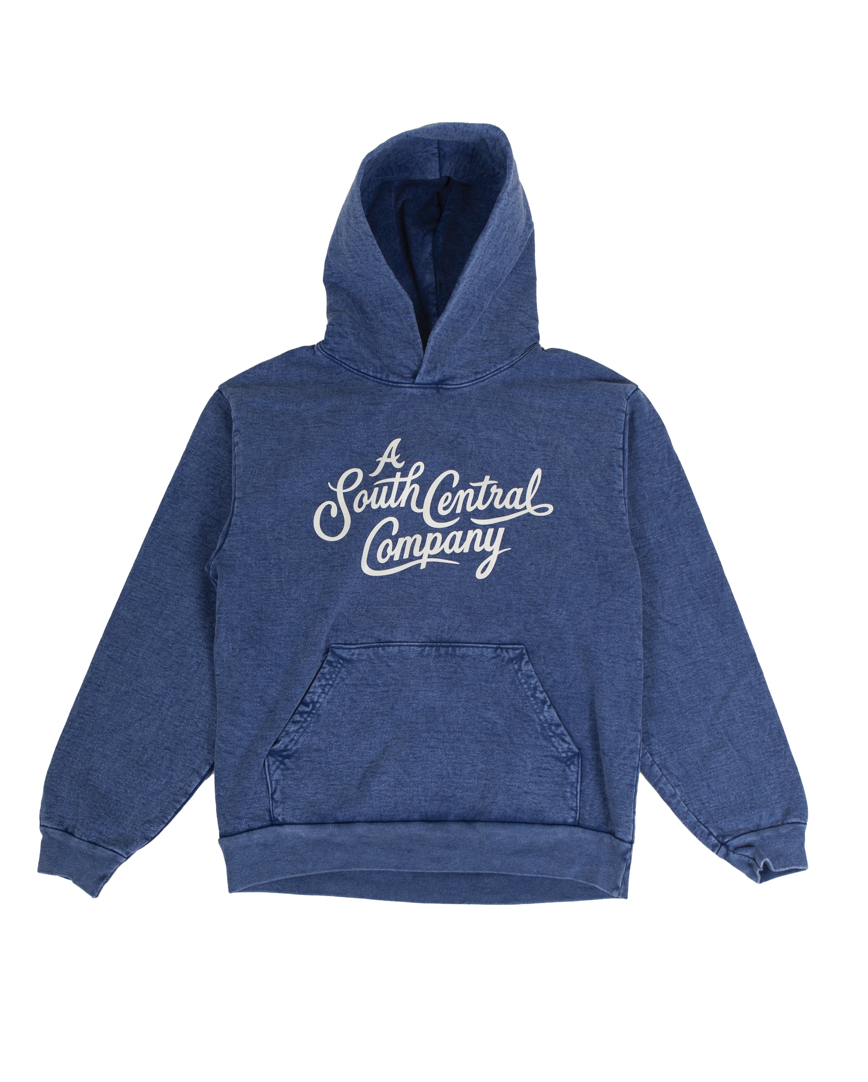 South Central Script Hoodie Washed indigo - Starcowparis - Starcowparis - 1