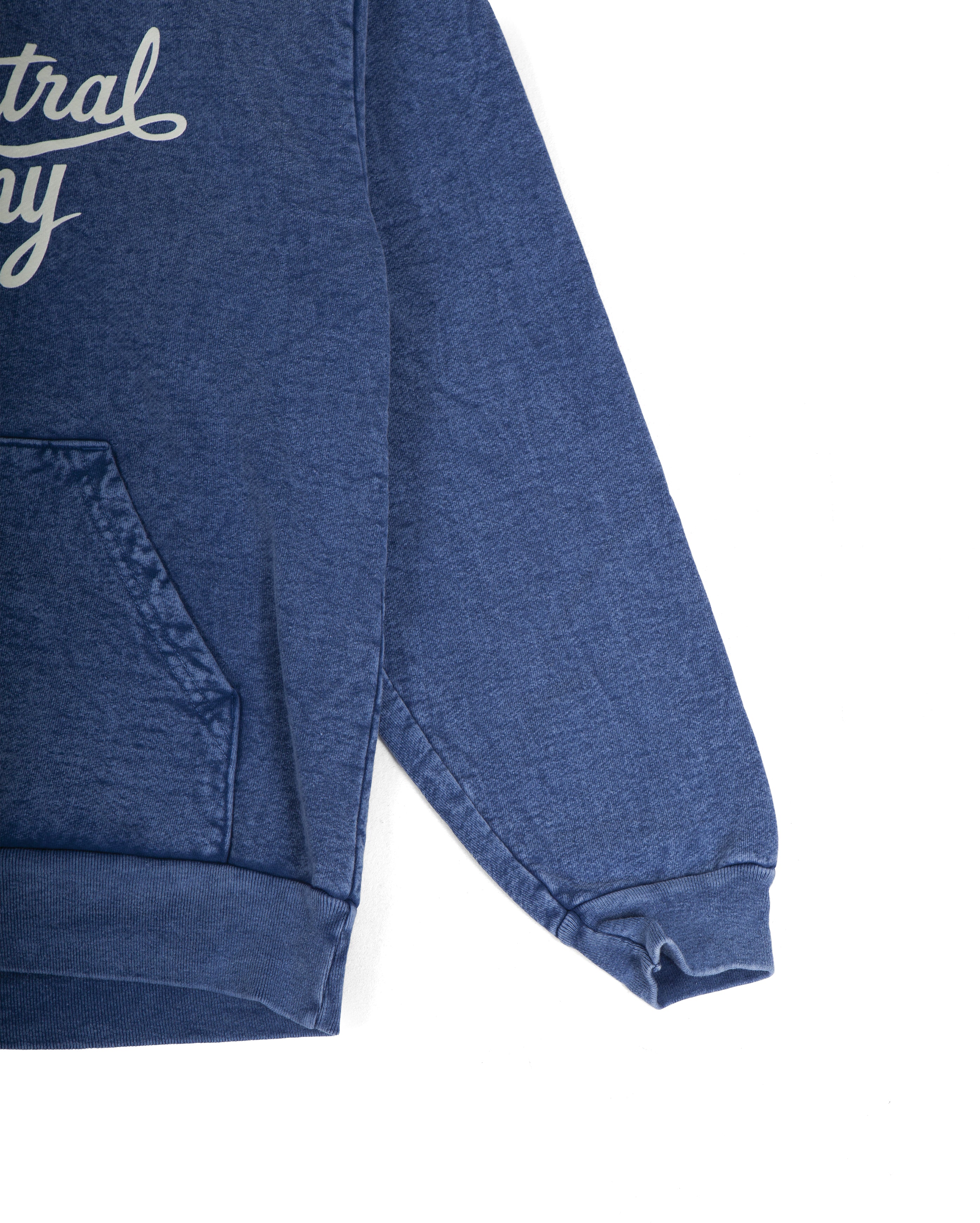 South Central Script Hoodie Washed indigo - Starcowparis