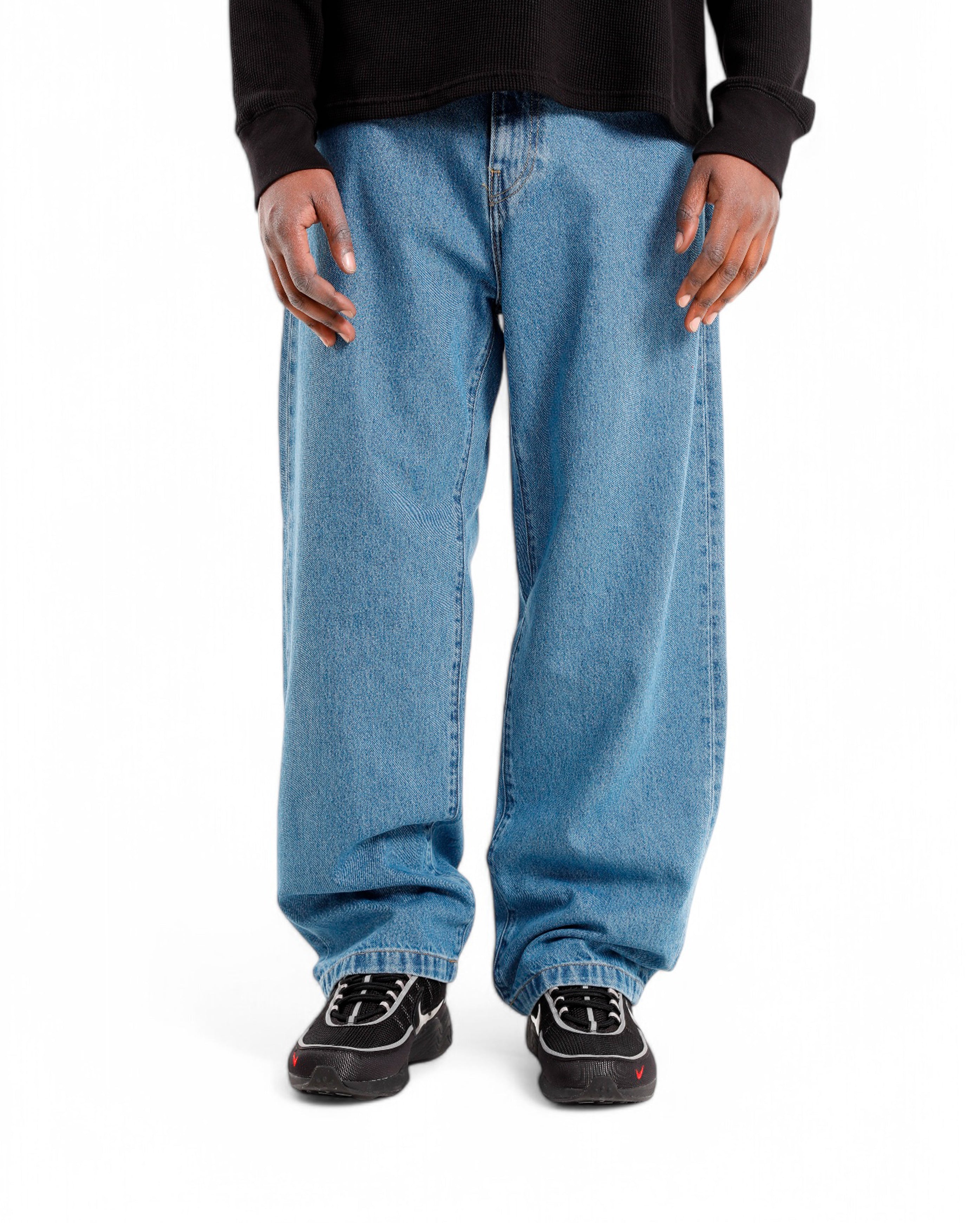 Carhartt WIP-Landon Pant Blue Heavy Stone Wash-Starcowparis
