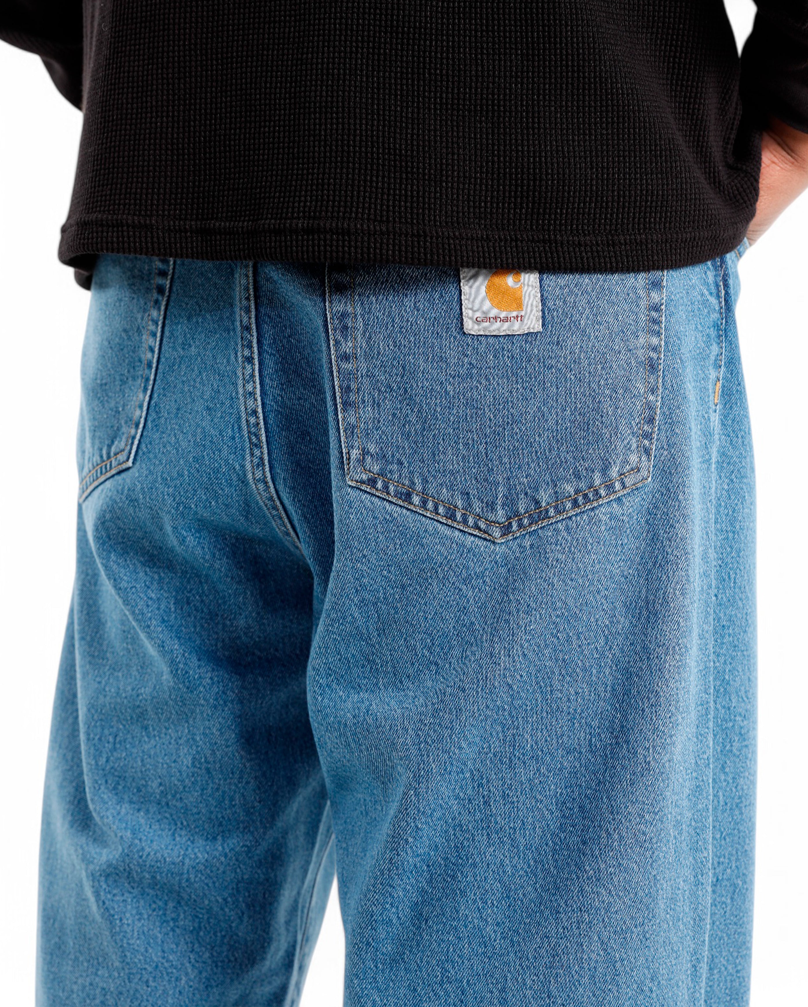 Carhartt WIP-Landon Pant Blue Heavy Stone Wash-Starcowparis