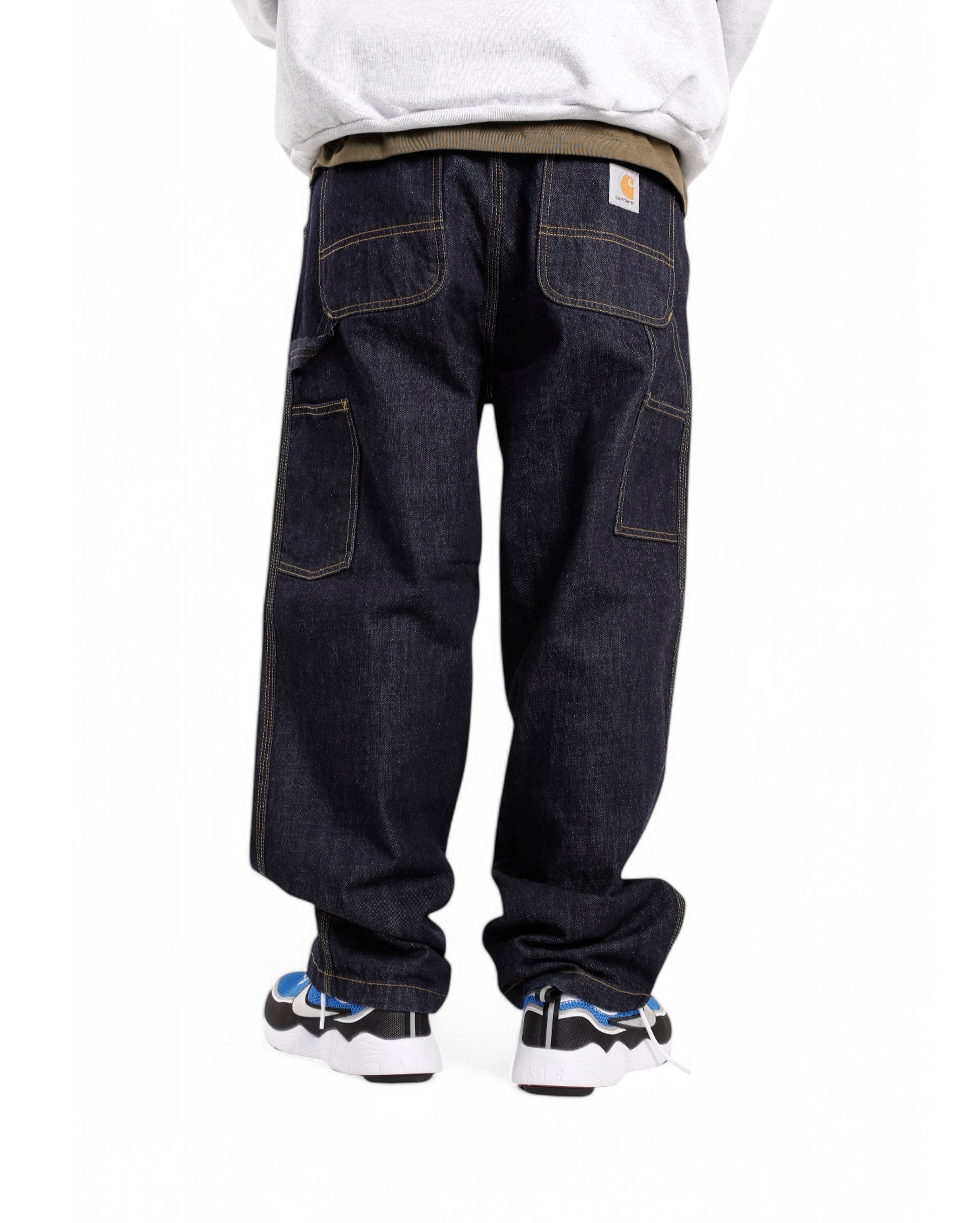 Carhartt WIP-OG Single Knee Pant Blue Rinsed-Starcowparis
