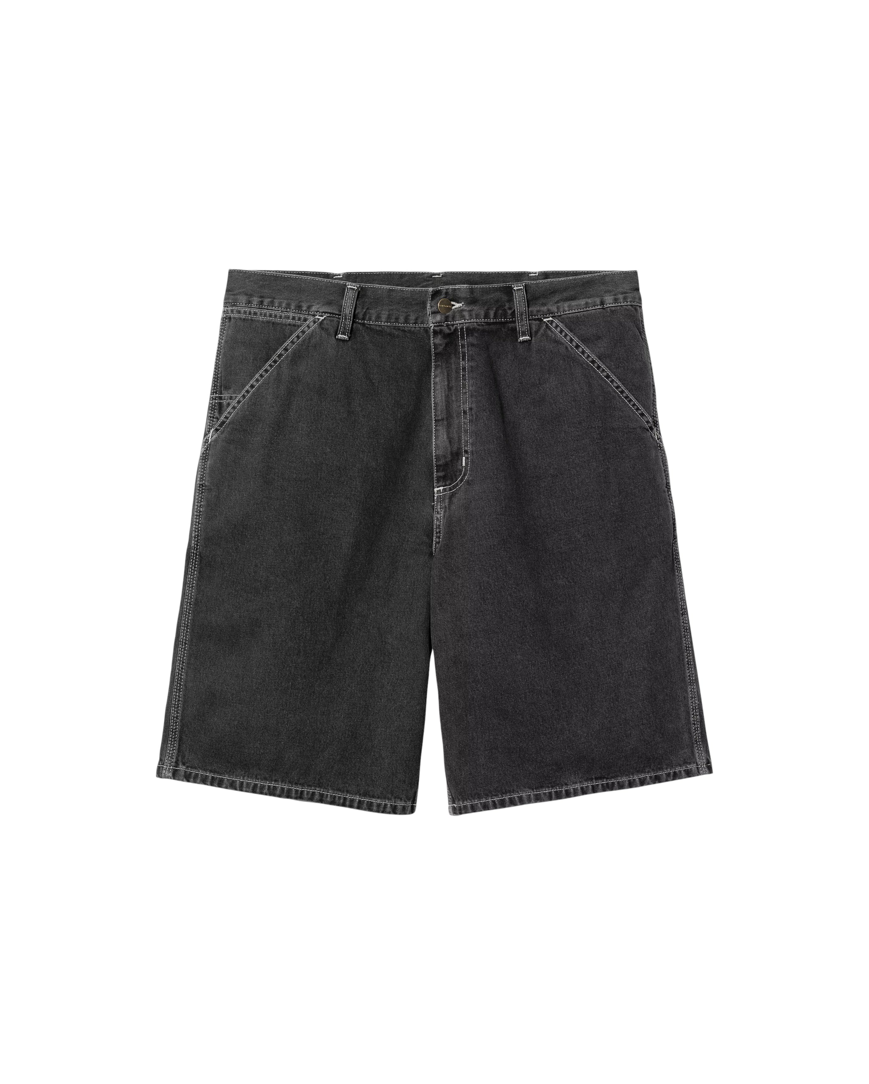 Einfache kurze schwarze schwere Stone Wash - Starcowparis - 1