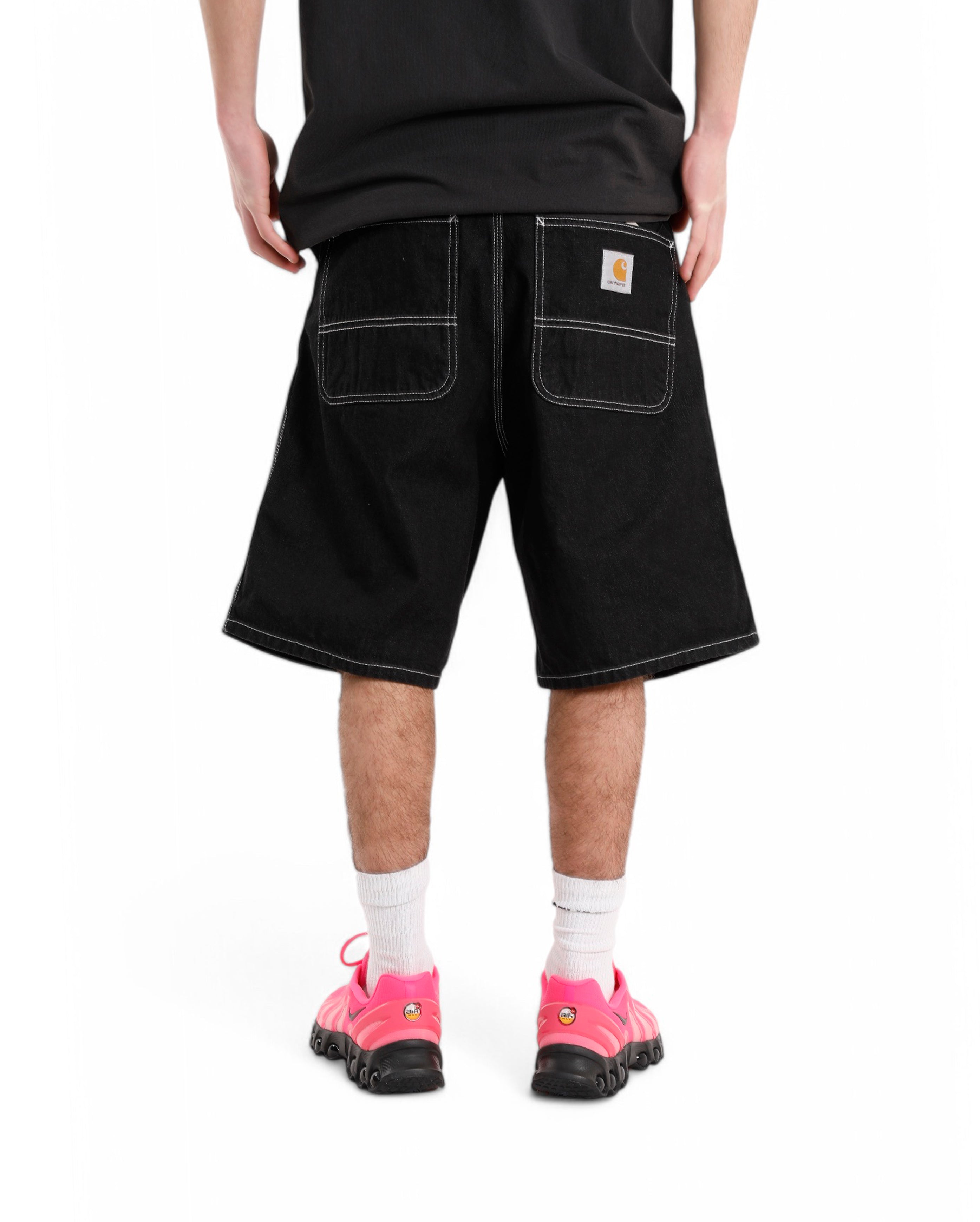 Carhartt WIP-Simple Short Black One Wash-Starcowparis
