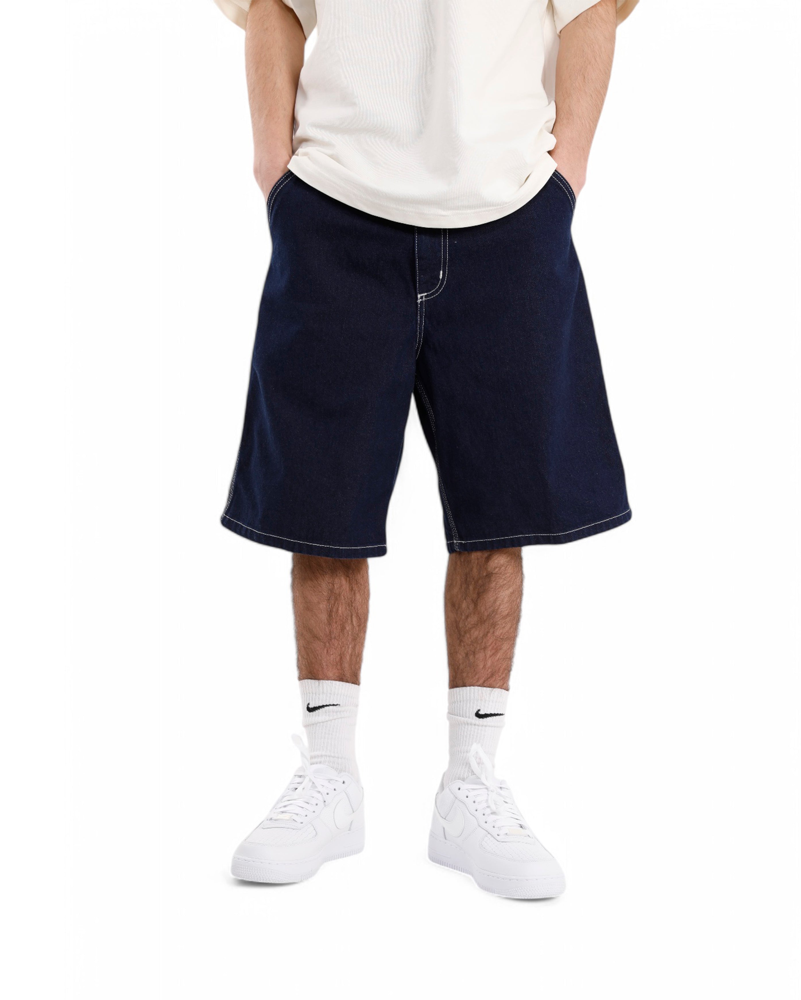 Carhartt WIP-Simple Short Blue One Wash-Starcowparis