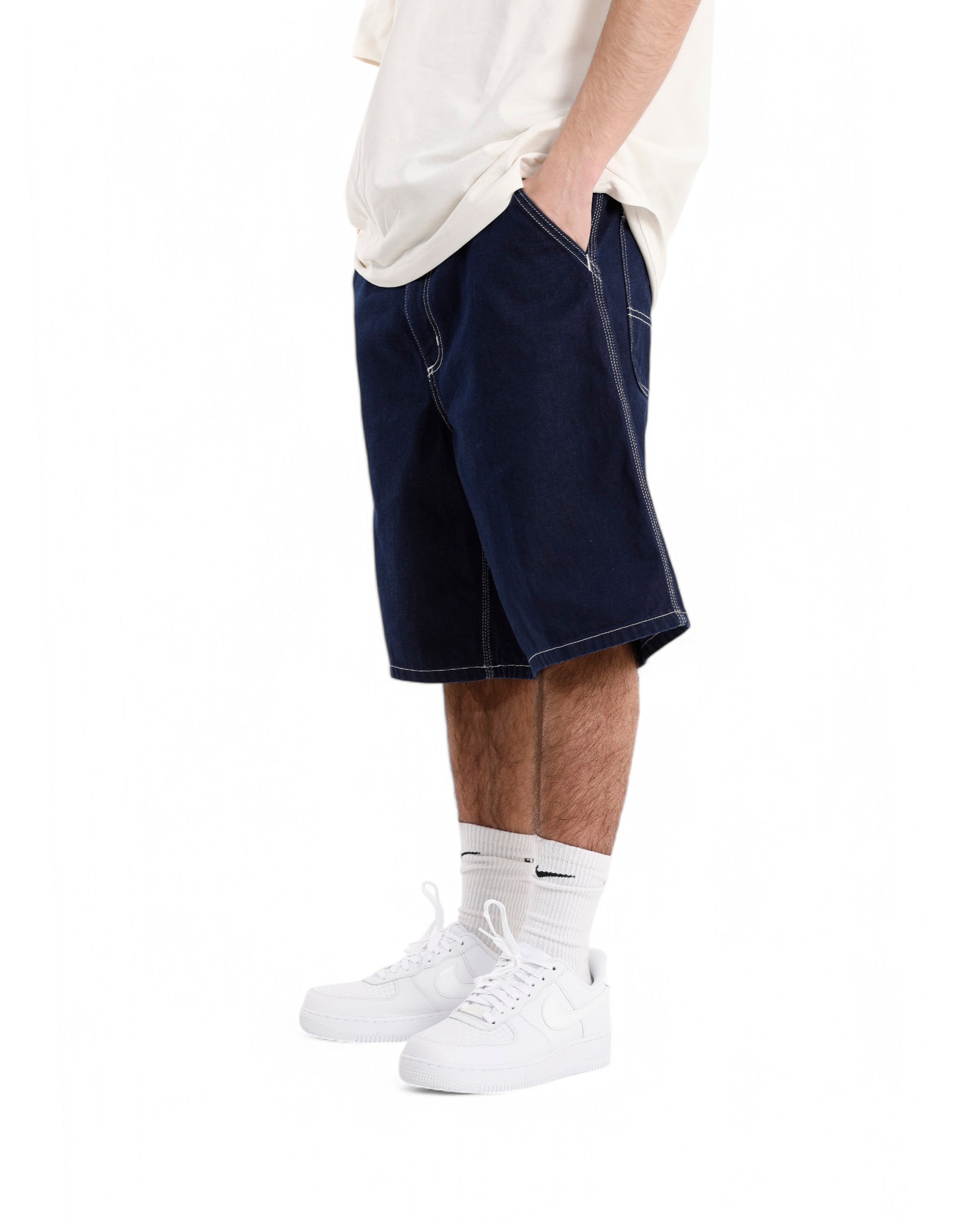 Carhartt WIP-Simple Short Blue One Wash-Starcowparis