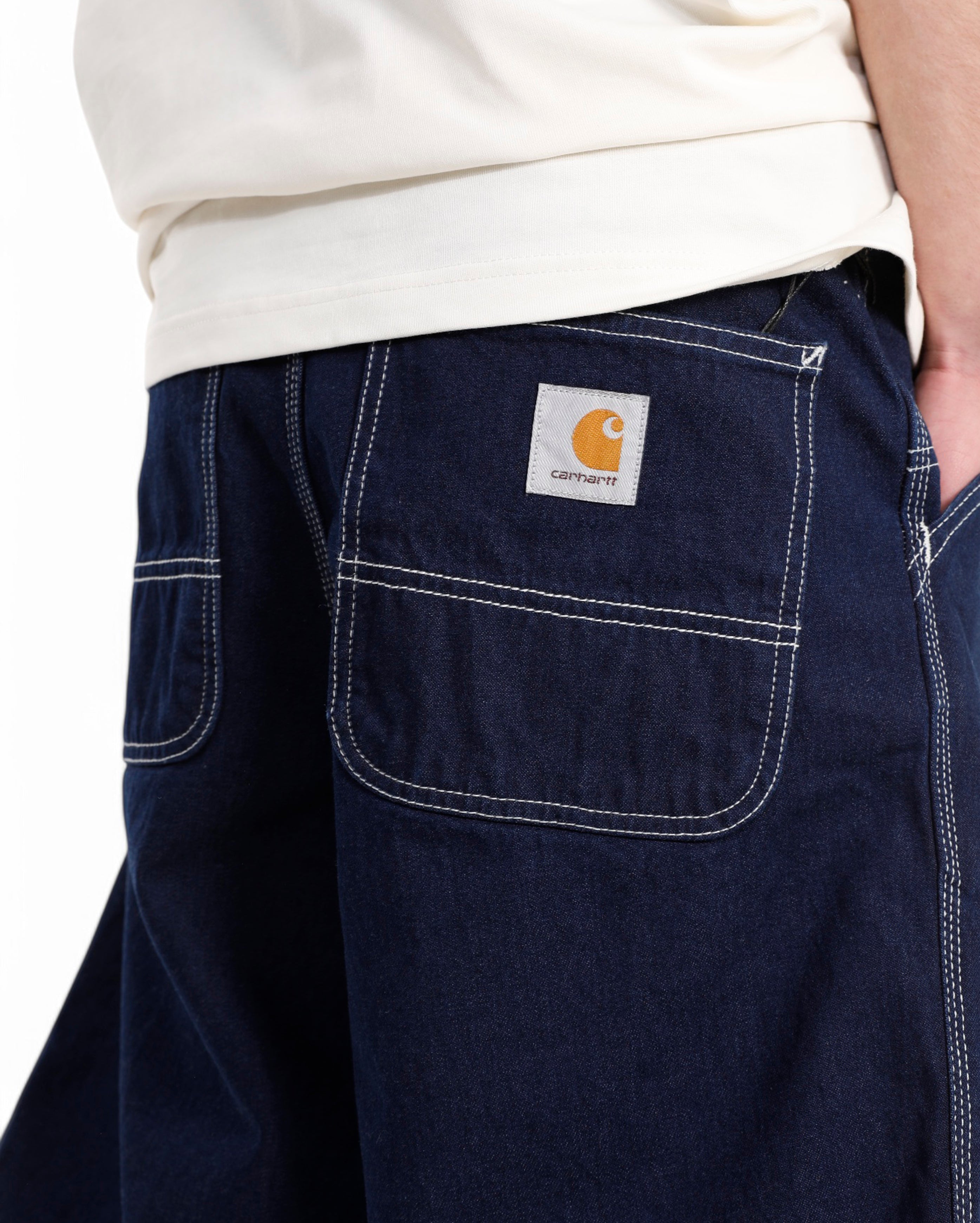 Carhartt WIP-Simple Short Blue One Wash-Starcowparis