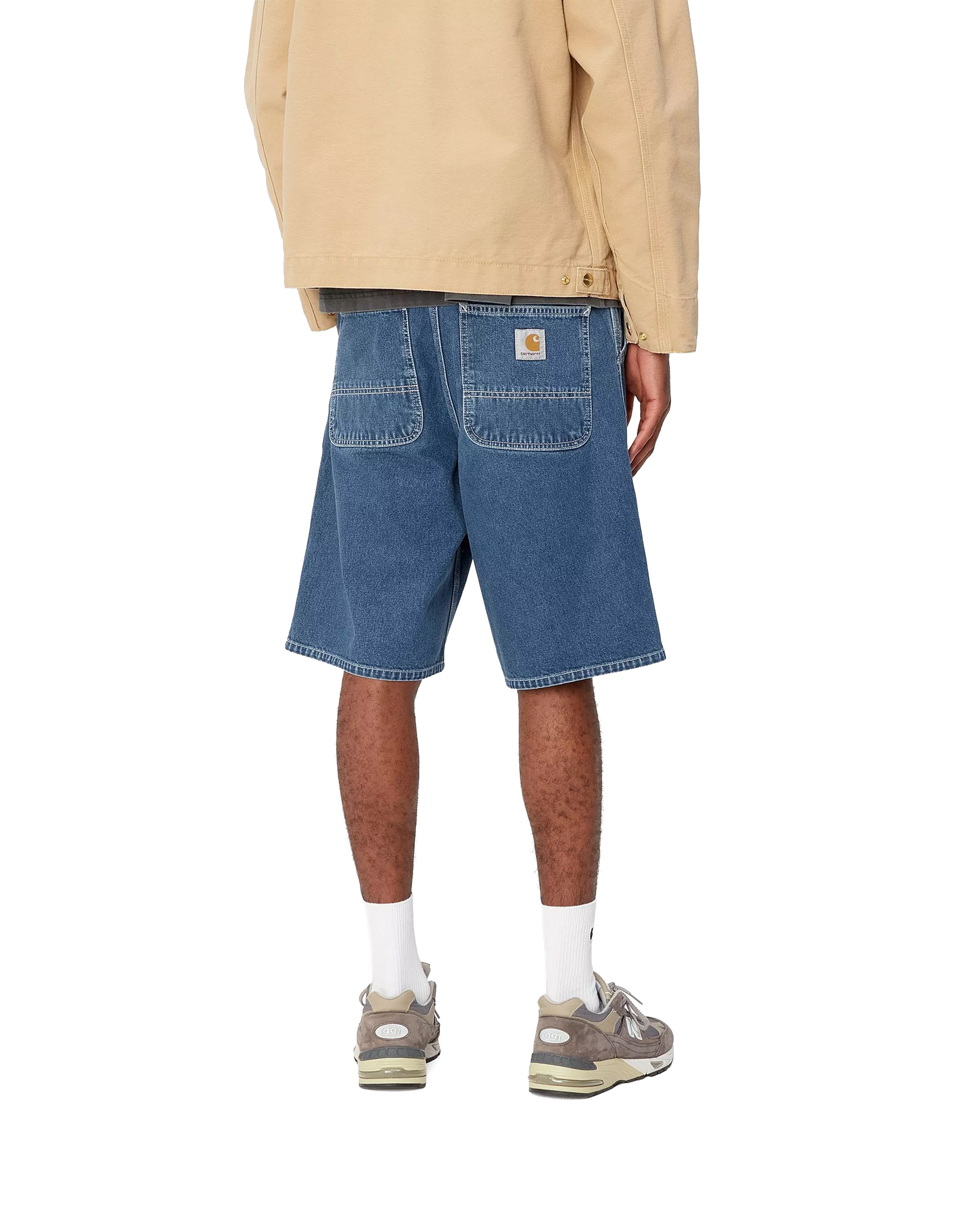 Simple Short Blue Stone Washed - Starcowparis - 4