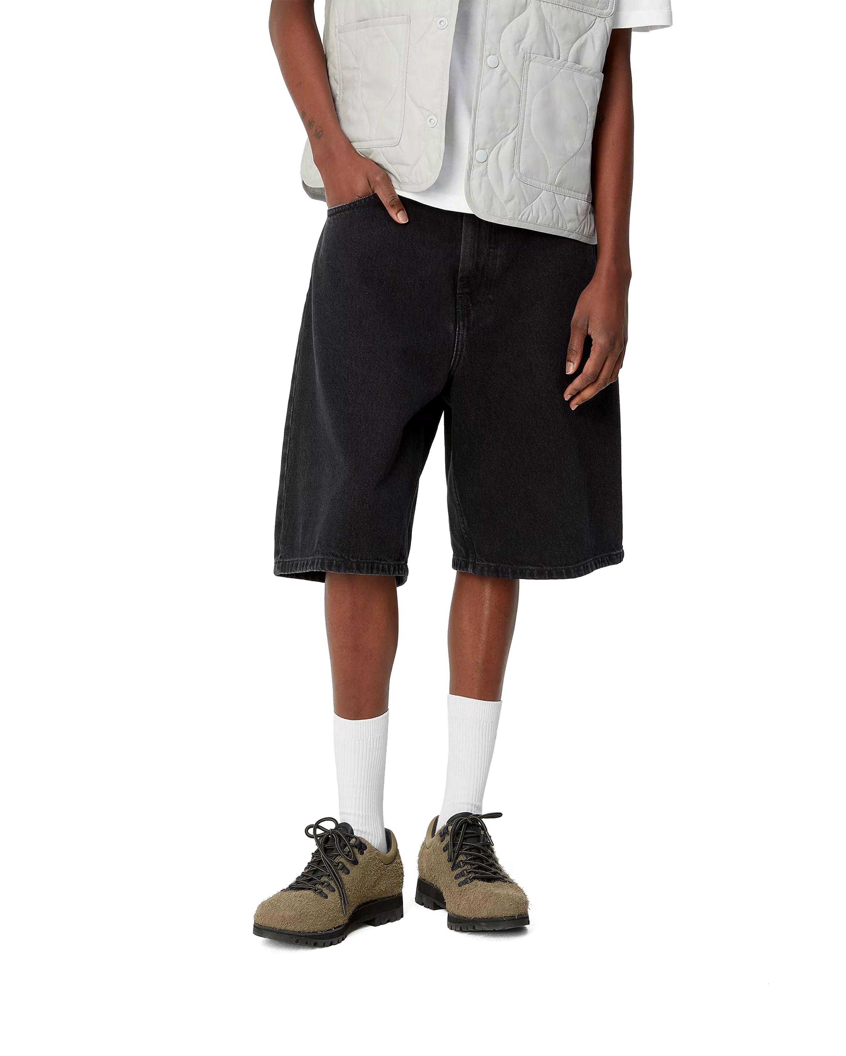 W' Brandon Short Black Stone Washed - Starcowparis - 2