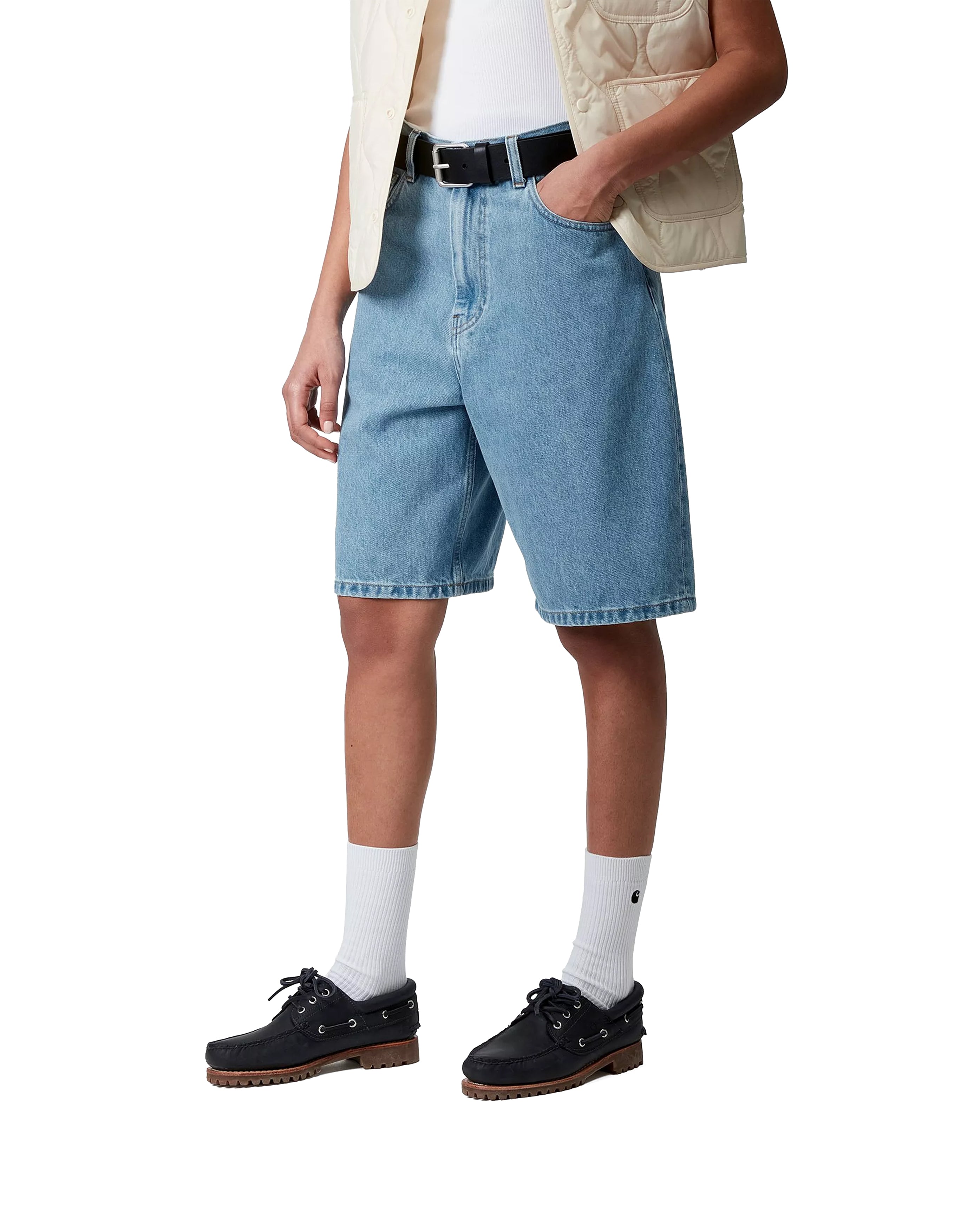W' Brandon Short Blue Stone Bleached - Starcowparis - 2