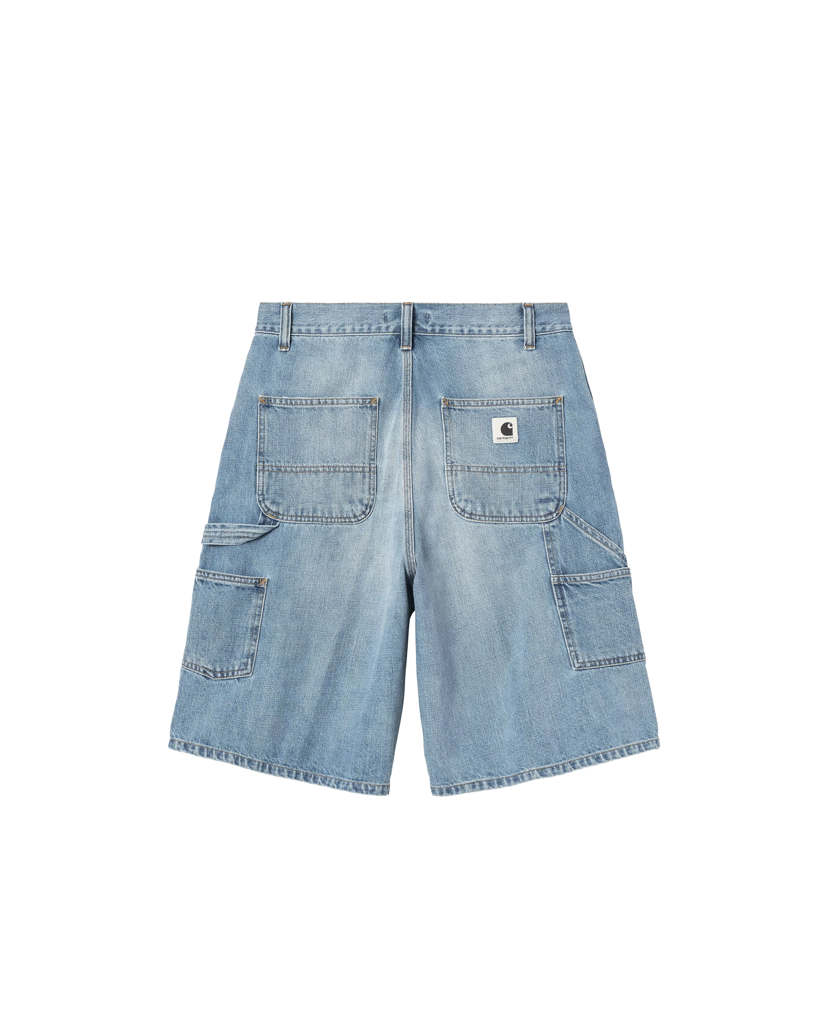W' Brandon Single Knee Short Blue Burst Washed - Starcowparis - 2