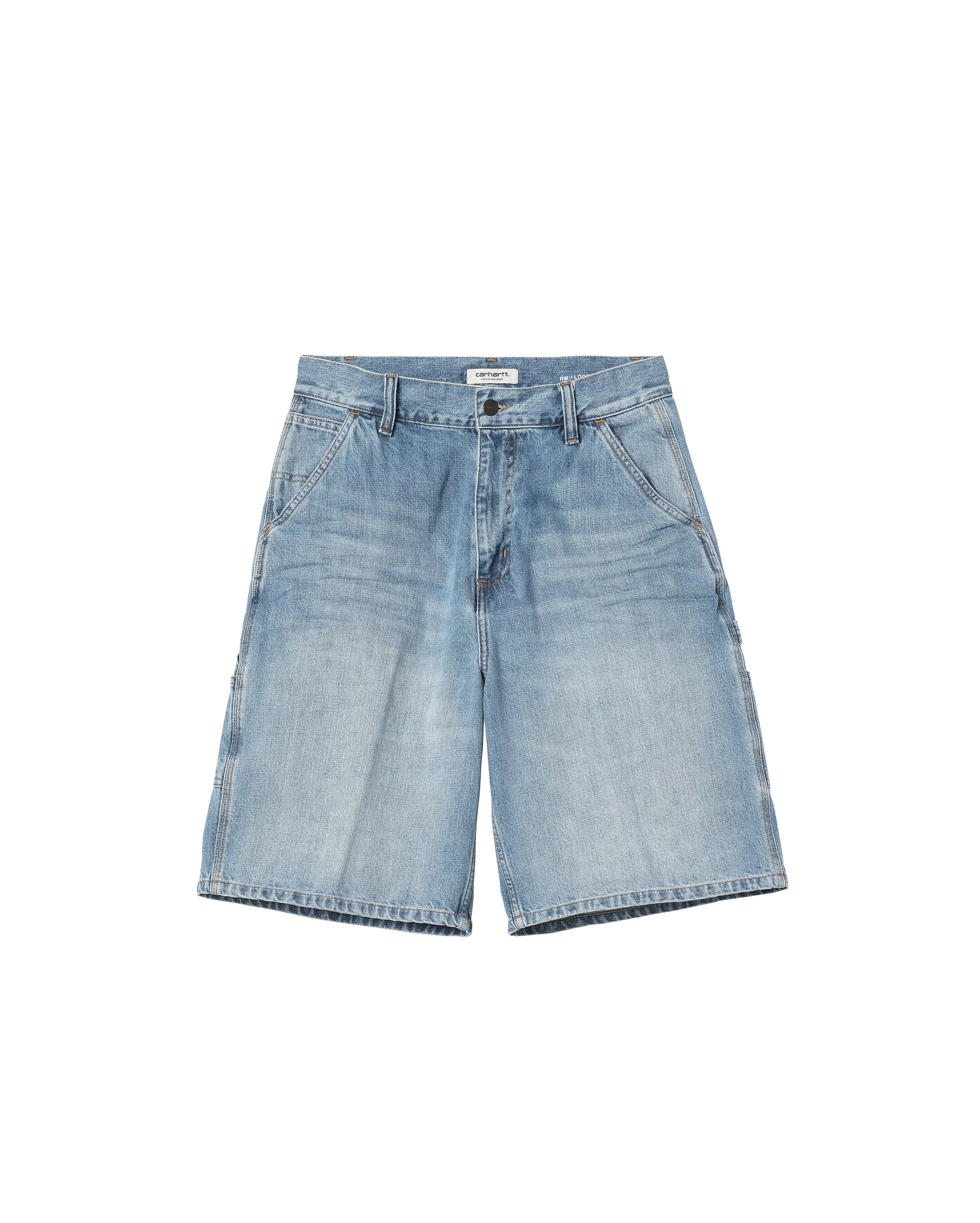 W' Brandon Single Knee Short Blue Burst Washed - Starcowparis - 1