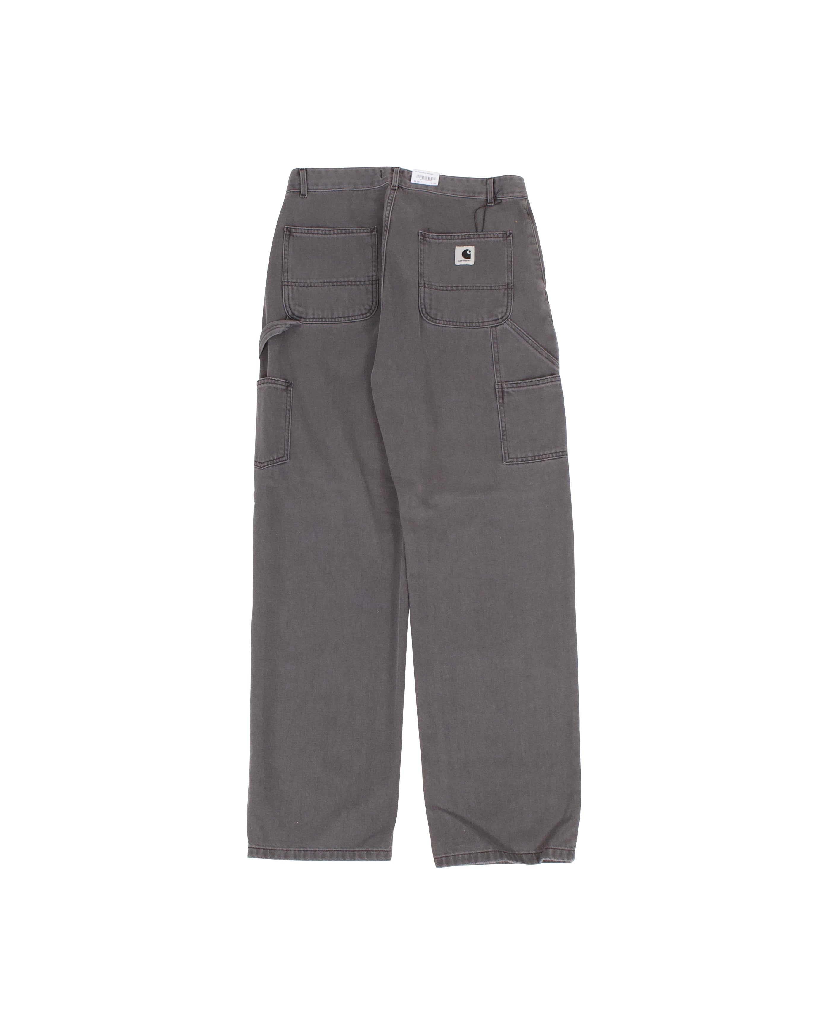 W Pierce Pant Straight Black Stone Bleached - Starcowparis