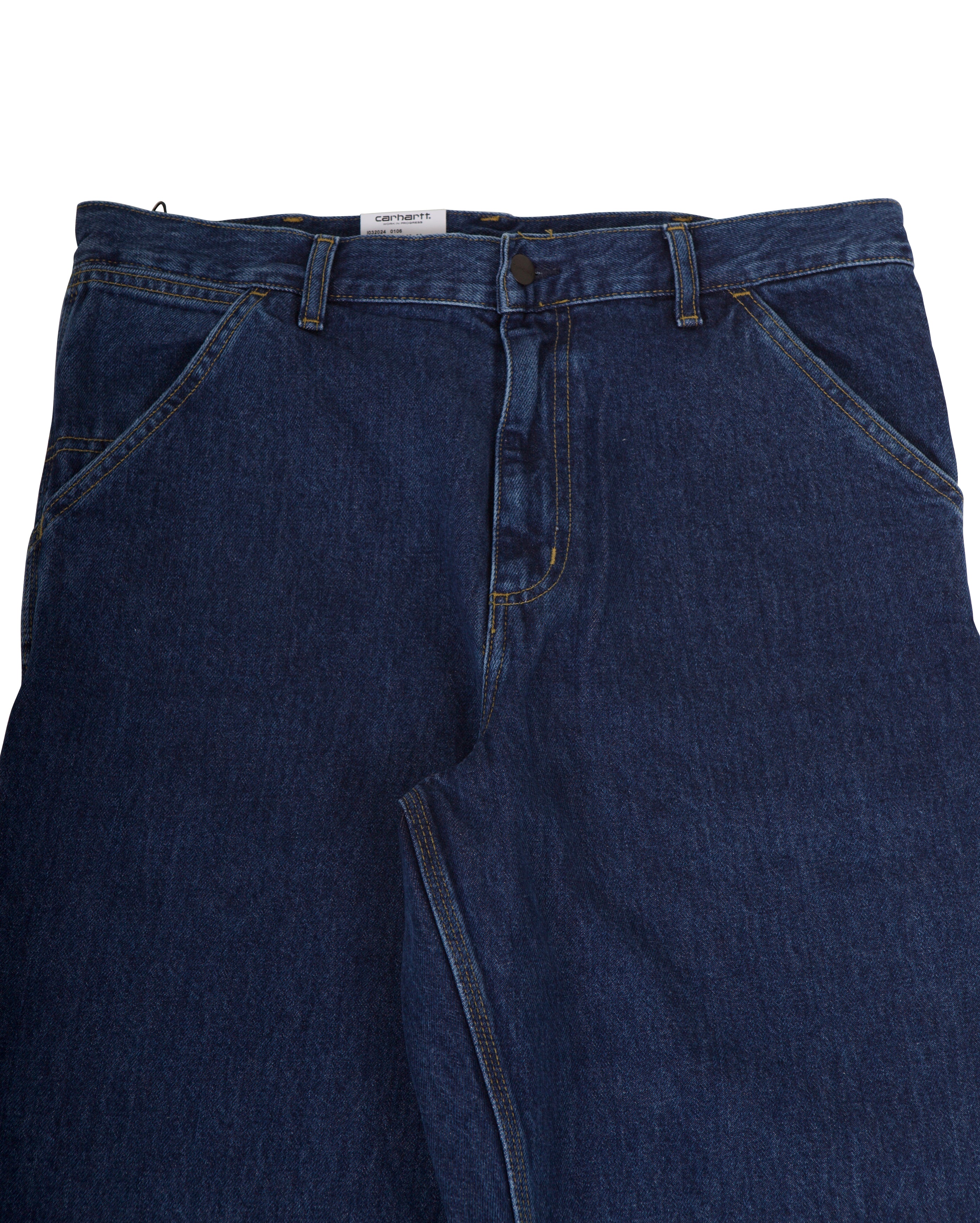 Single Knee Pant Smith Denim Blue Stone Washed - Starcowparis