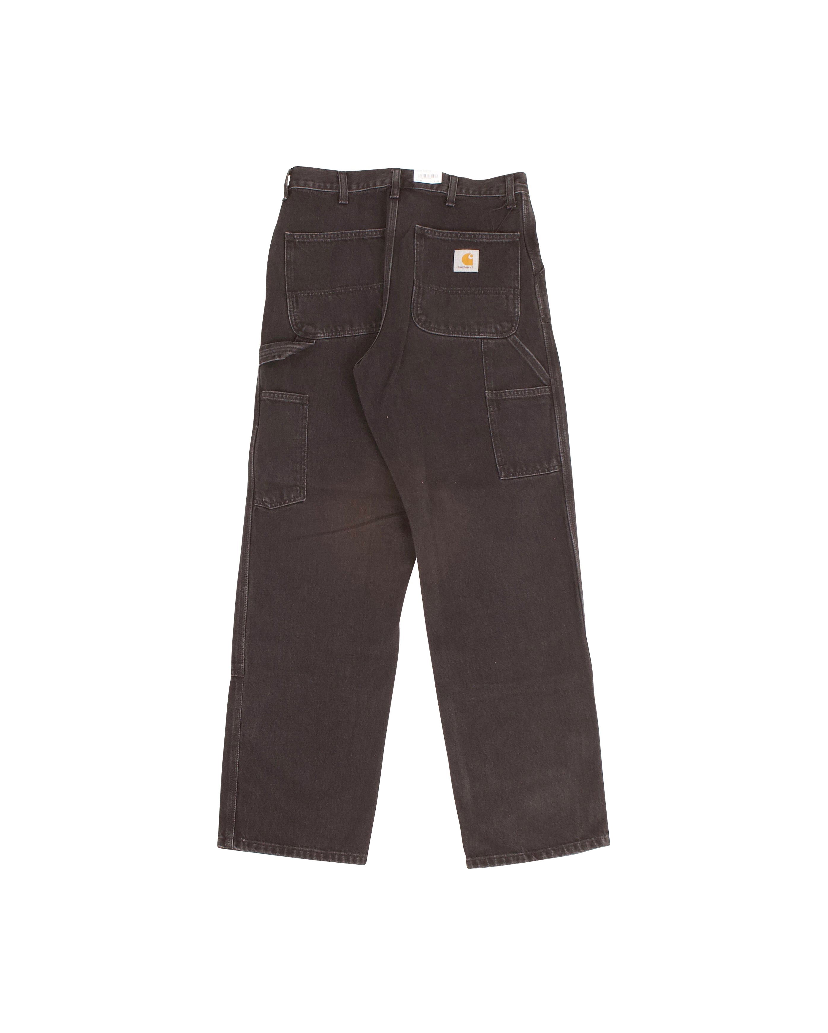 Double Knee Pant Black Stone Washed - Starcowparis