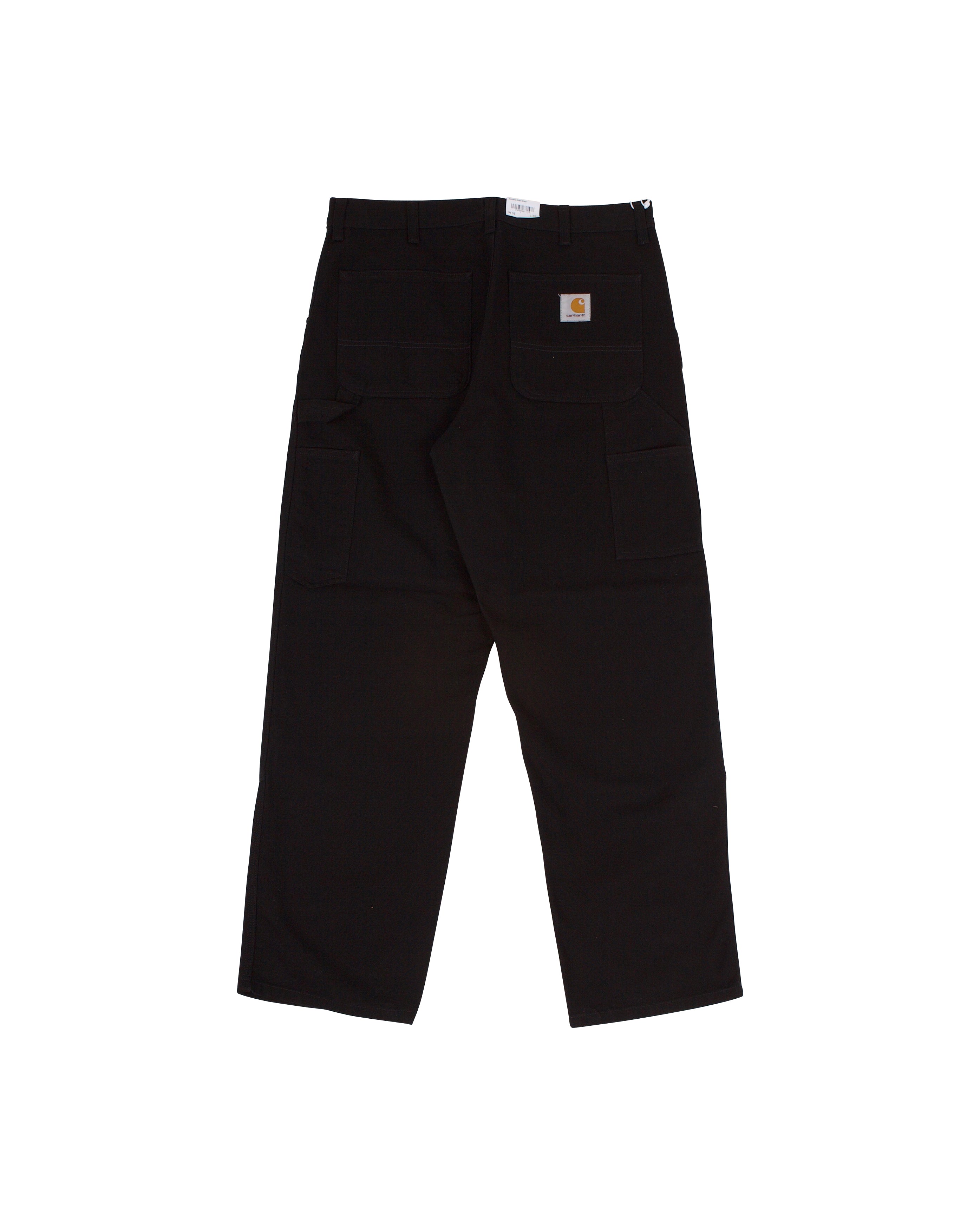 Double Knee Pant Dearborn Canvas Black Rinsed - Starcowparis