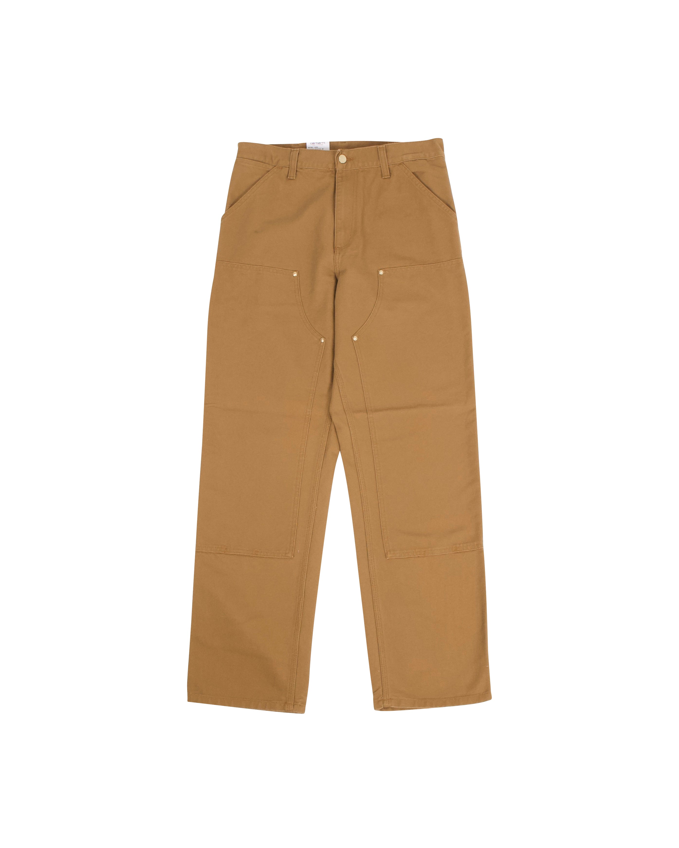 Double Knee Pant Hamilton Brown Rinsed - Starcowparis