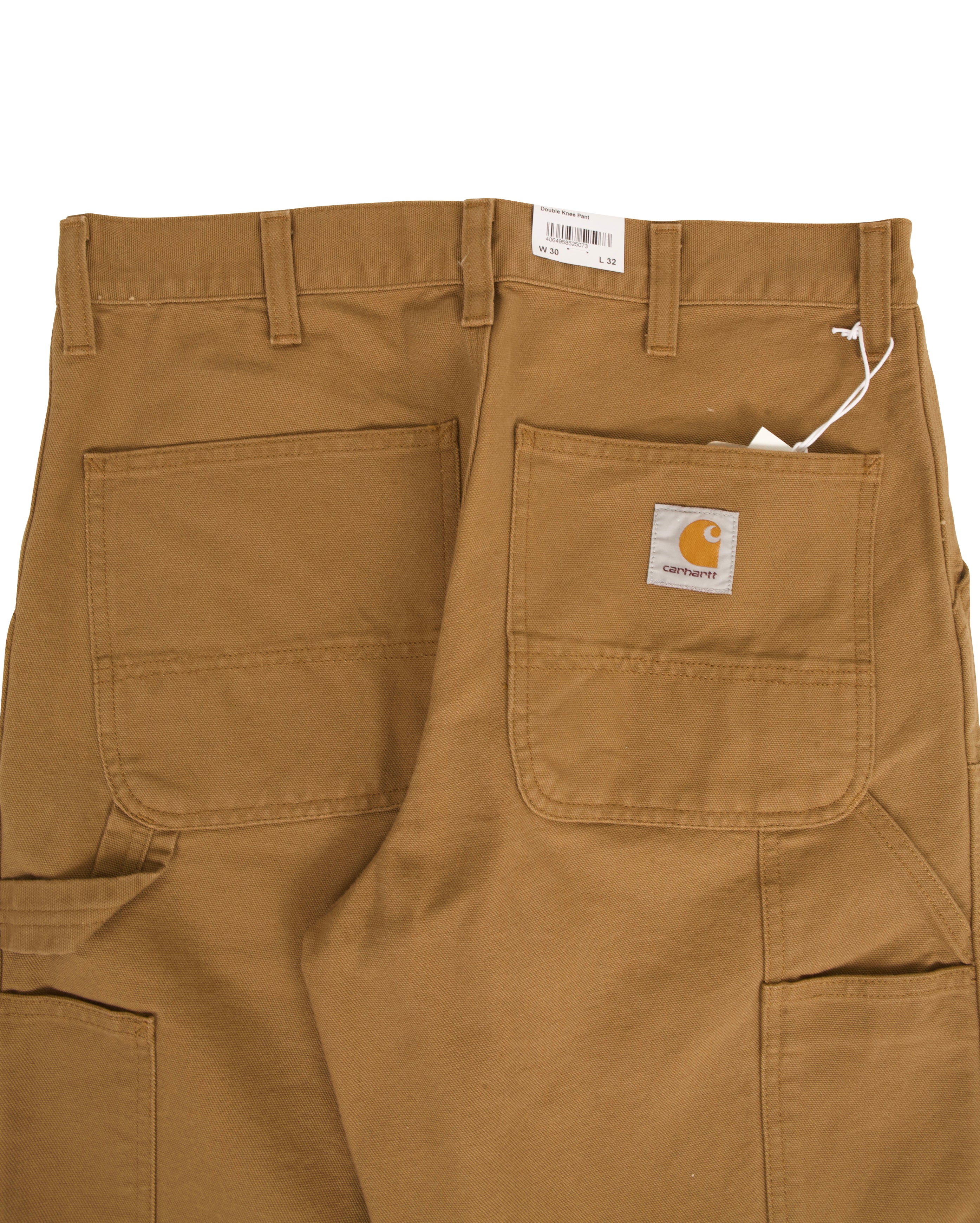 Double Knee Pant Hamilton Brown Rinsed - Starcowparis