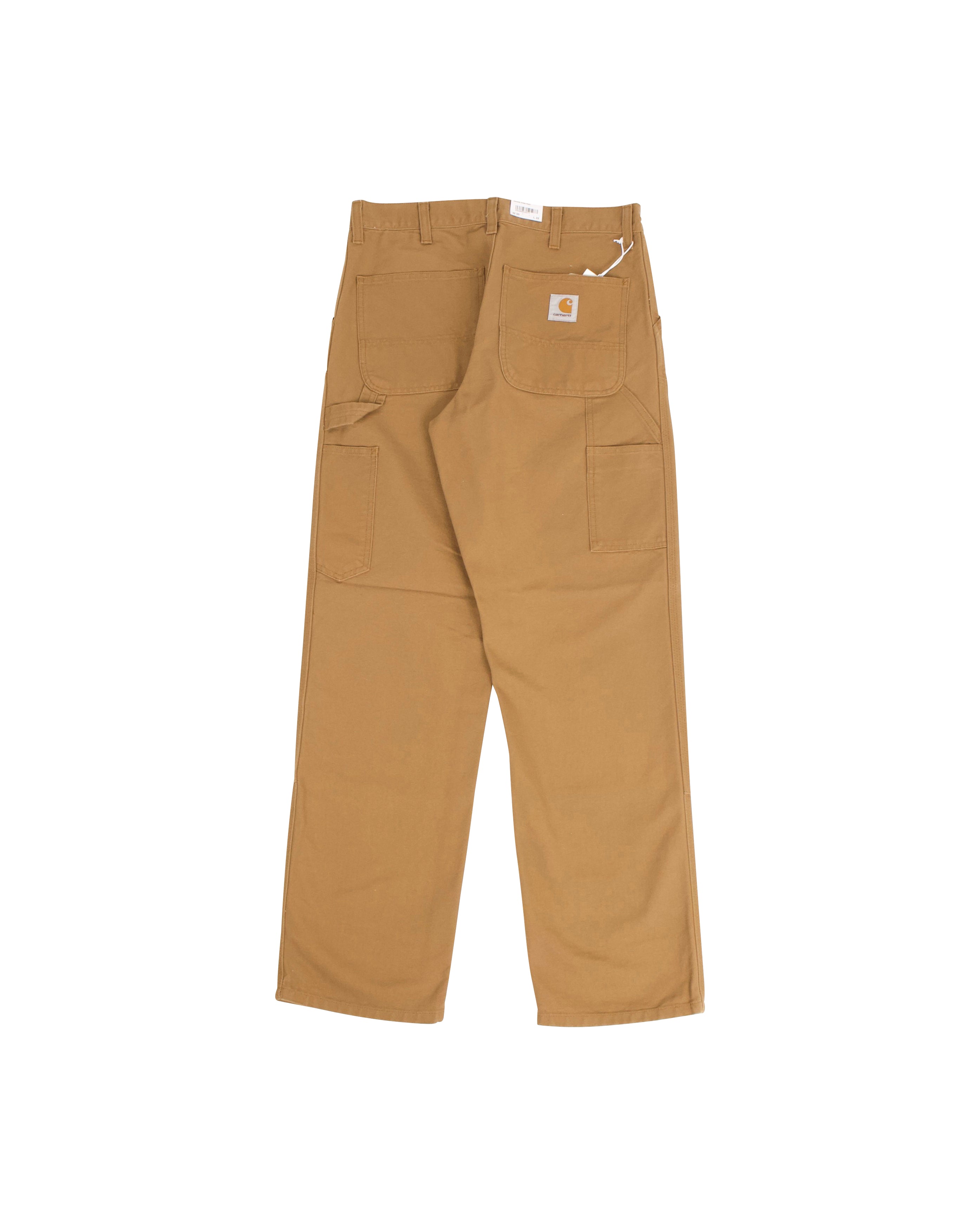Double Knee Pant Hamilton Brown Rinsed - Starcowparis