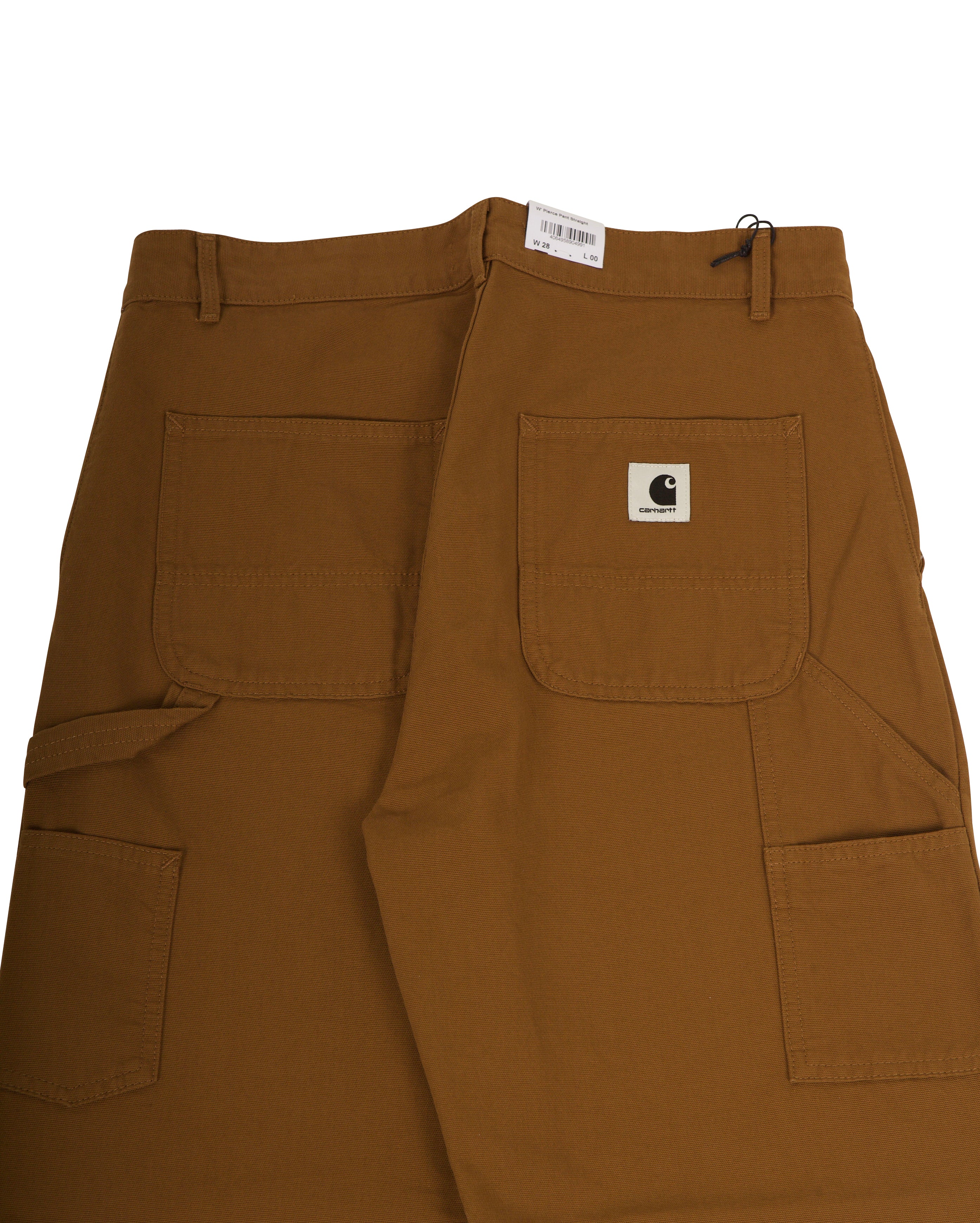 W Pierce Pant Straight Hubbard Canvas Hamilton Brown Rinsed - Starcowparis