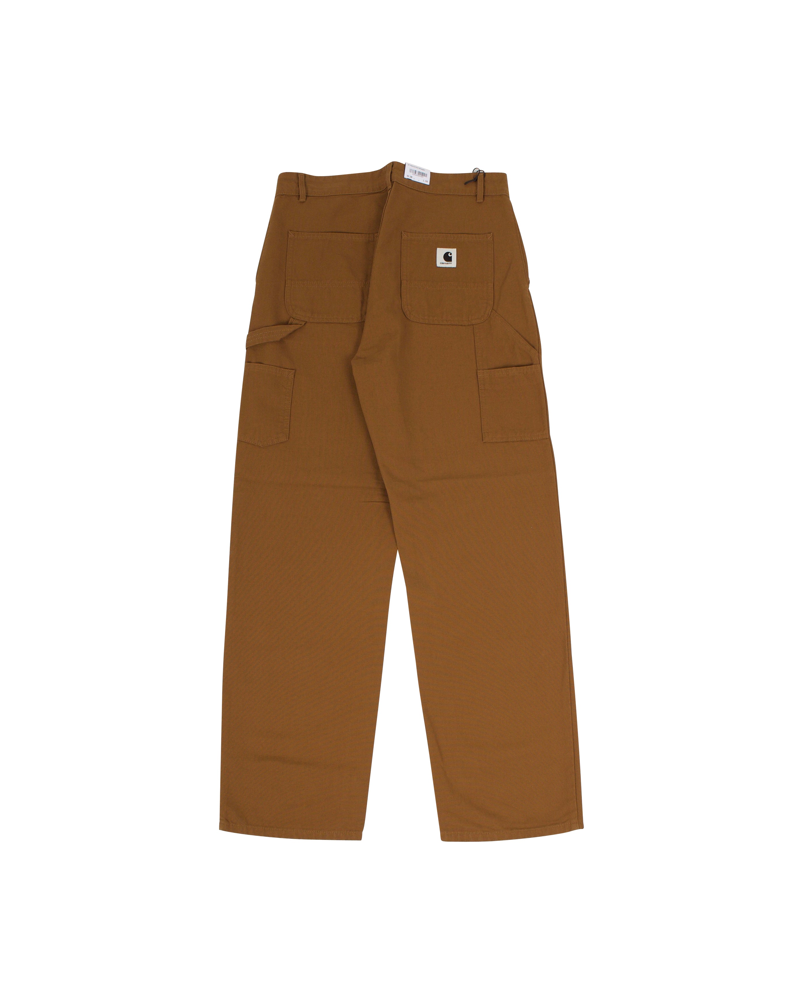 W Pierce Pant Straight Hubbard Canvas Hamilton Brown Rinsed - Starcowparis
