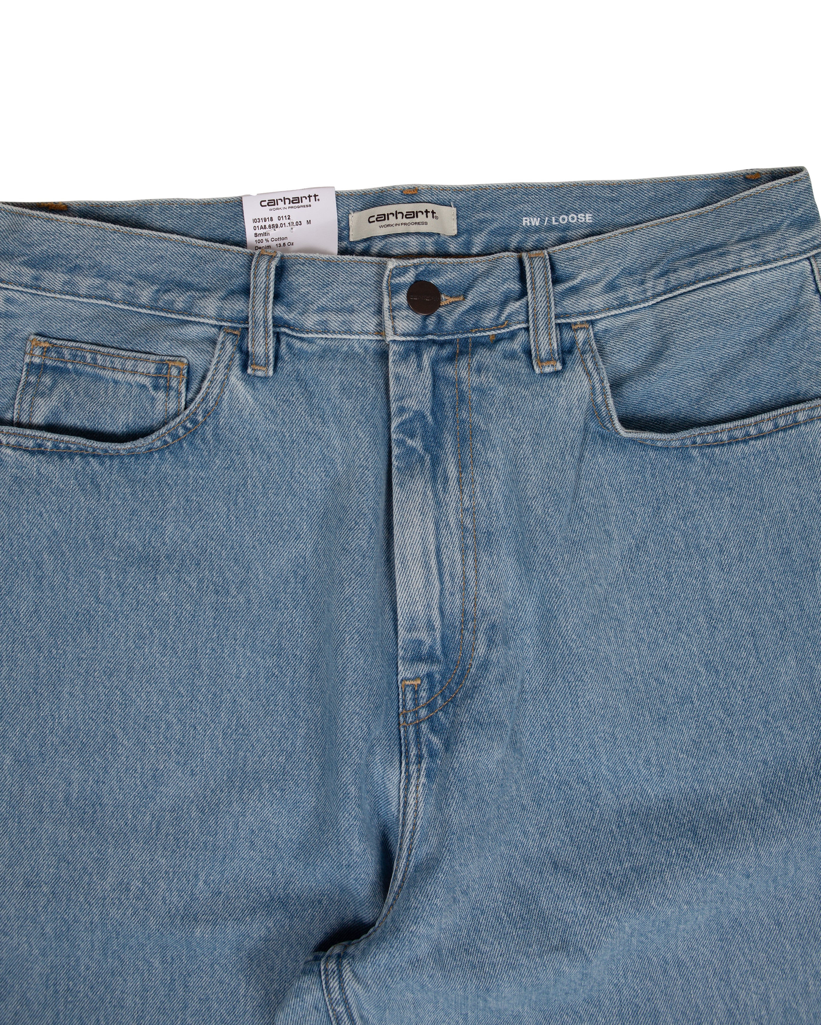 W Brandon Pant Blue Stone Bleached - Starcowparis