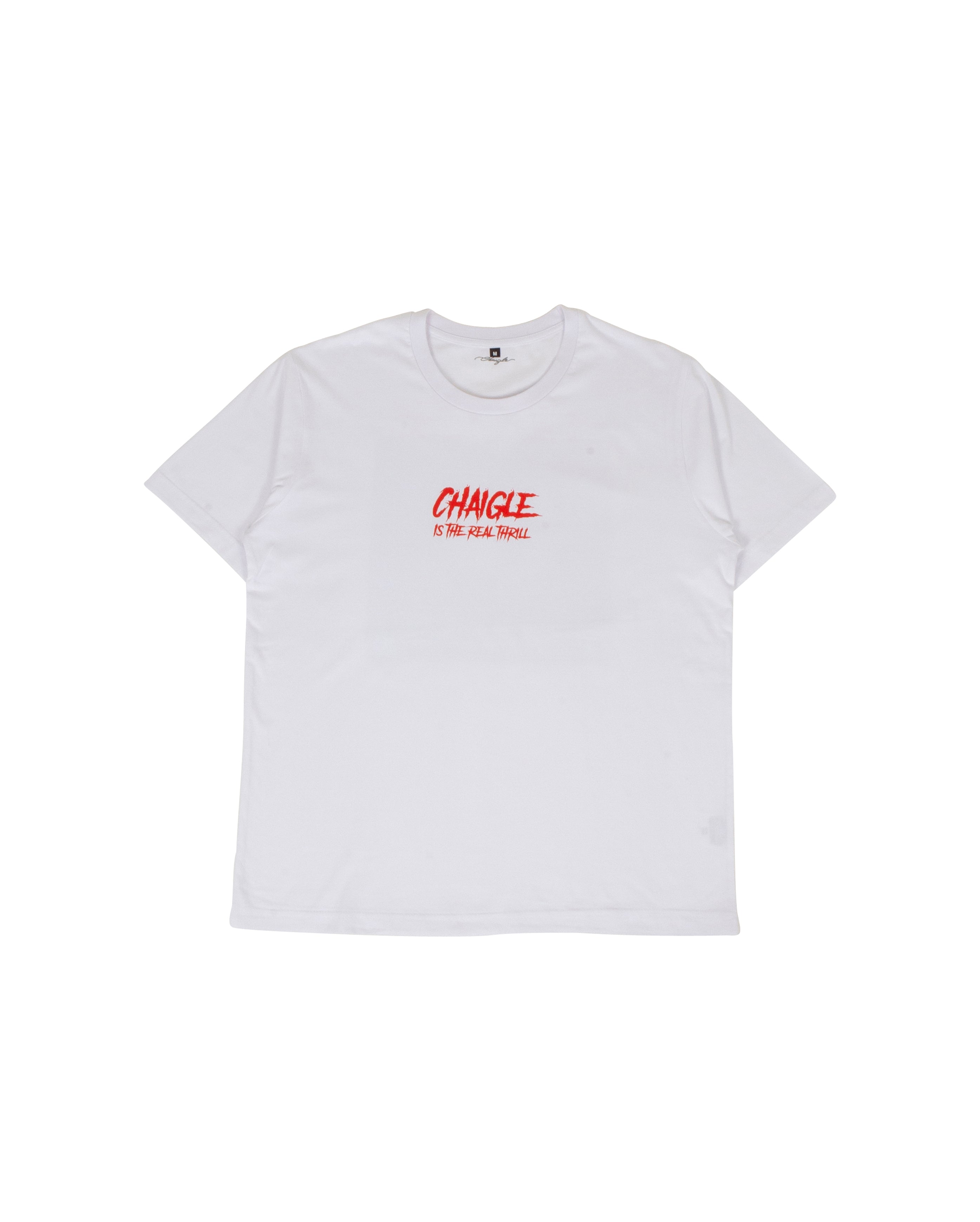 Is The Real Thrill Tee White - Starcowparis