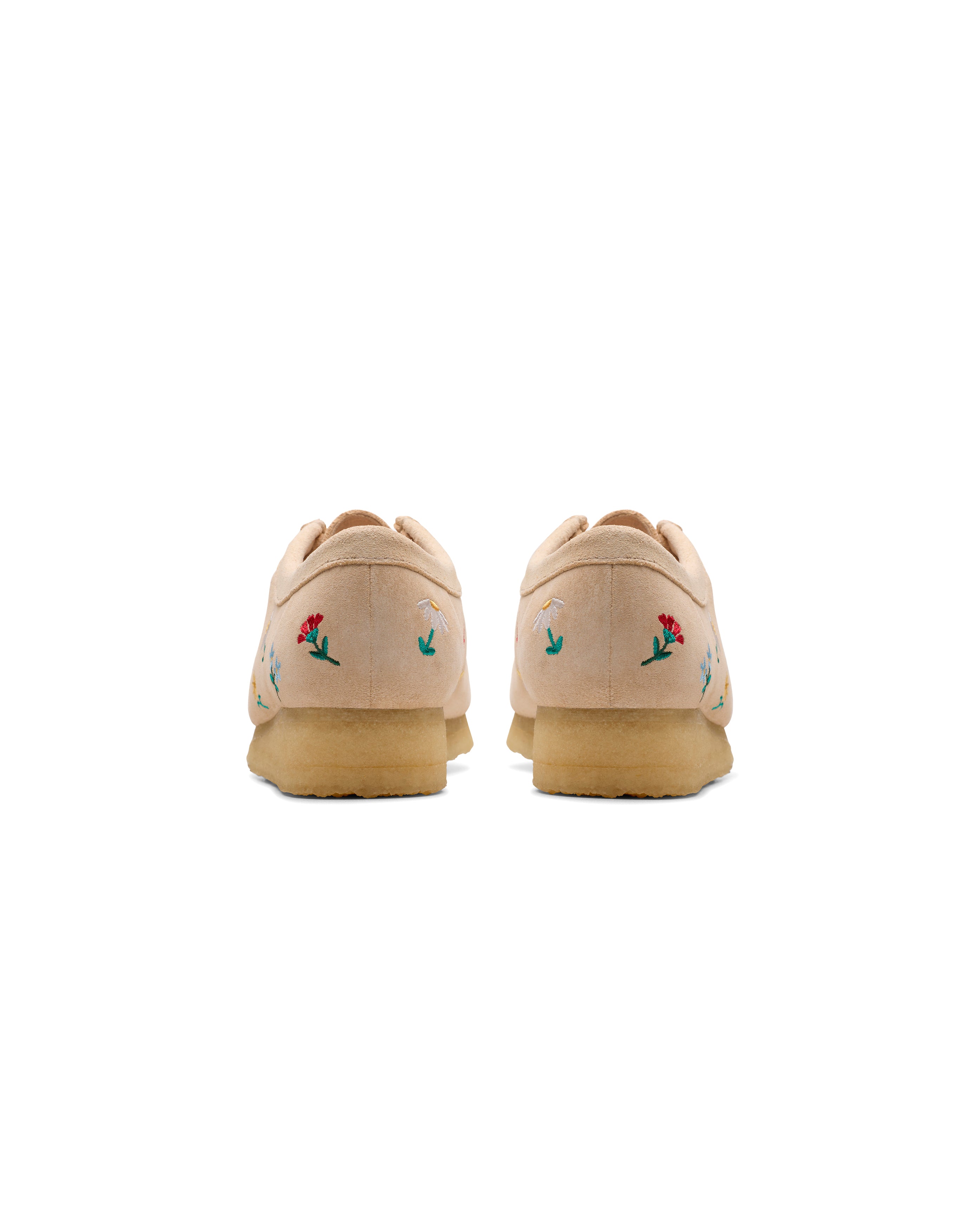 Clarks-W Wallabee Tan Embroidery-Starcowparis