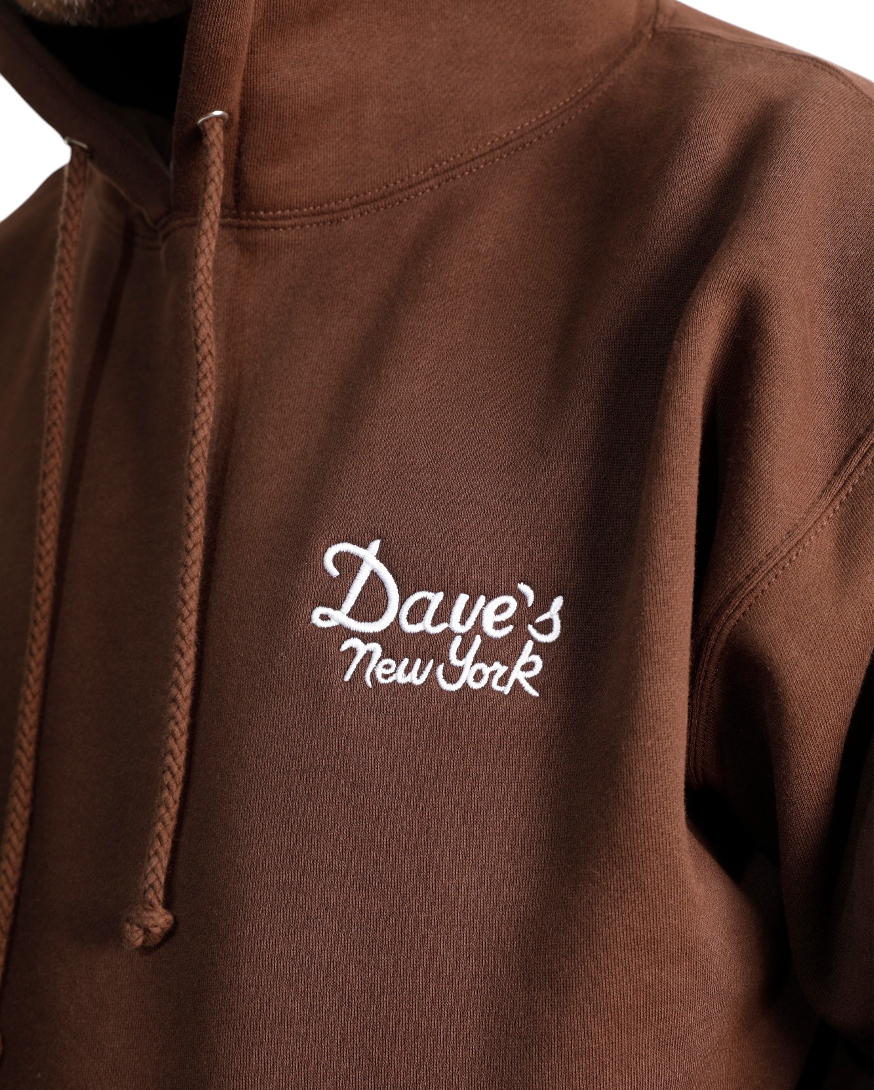 Vintage Logo Hooded Sweatshirt Dark Brown - Starcowparis - 5