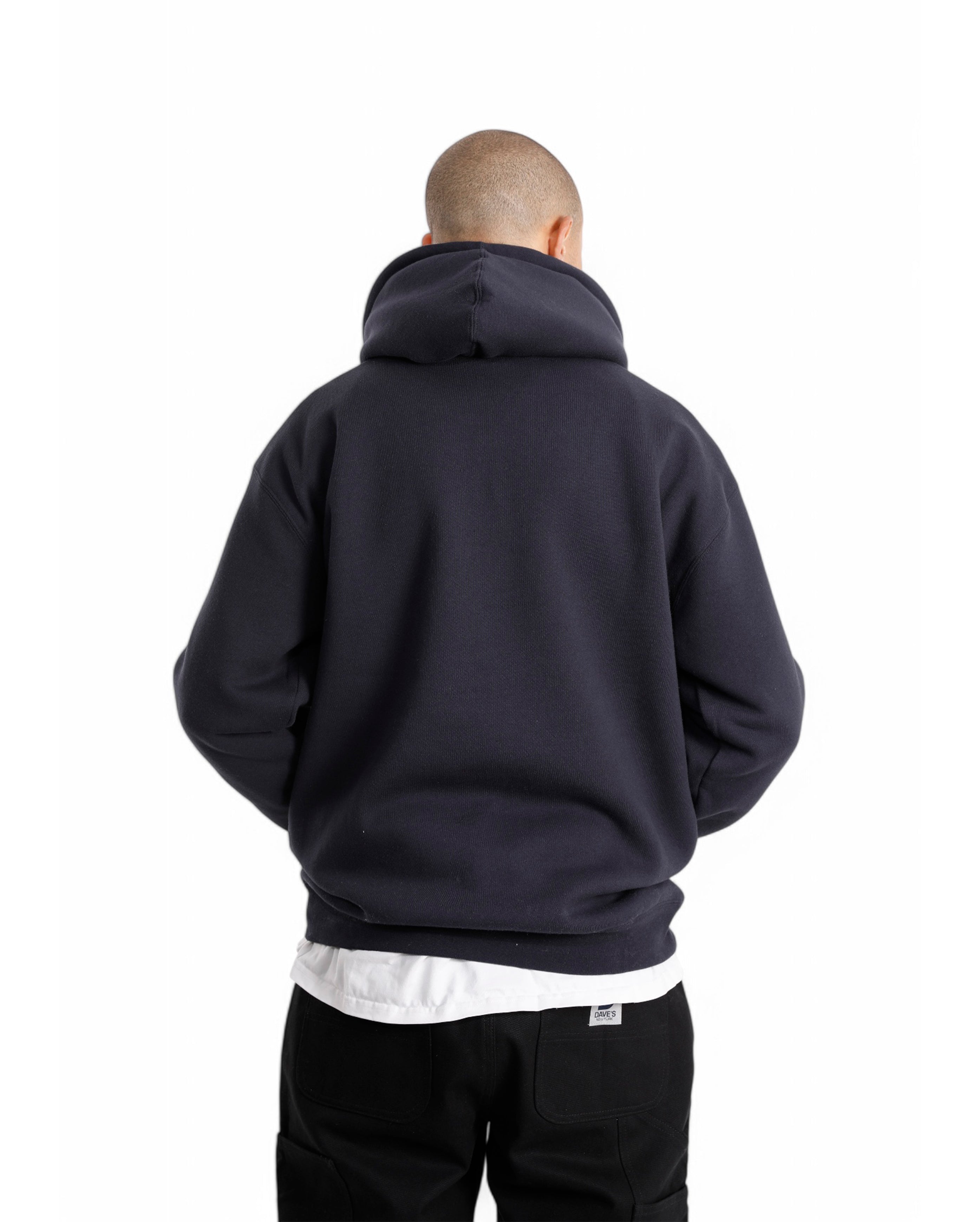 Vintage Logo Hooded Sweatshirt Navy - Starcowparis - 2