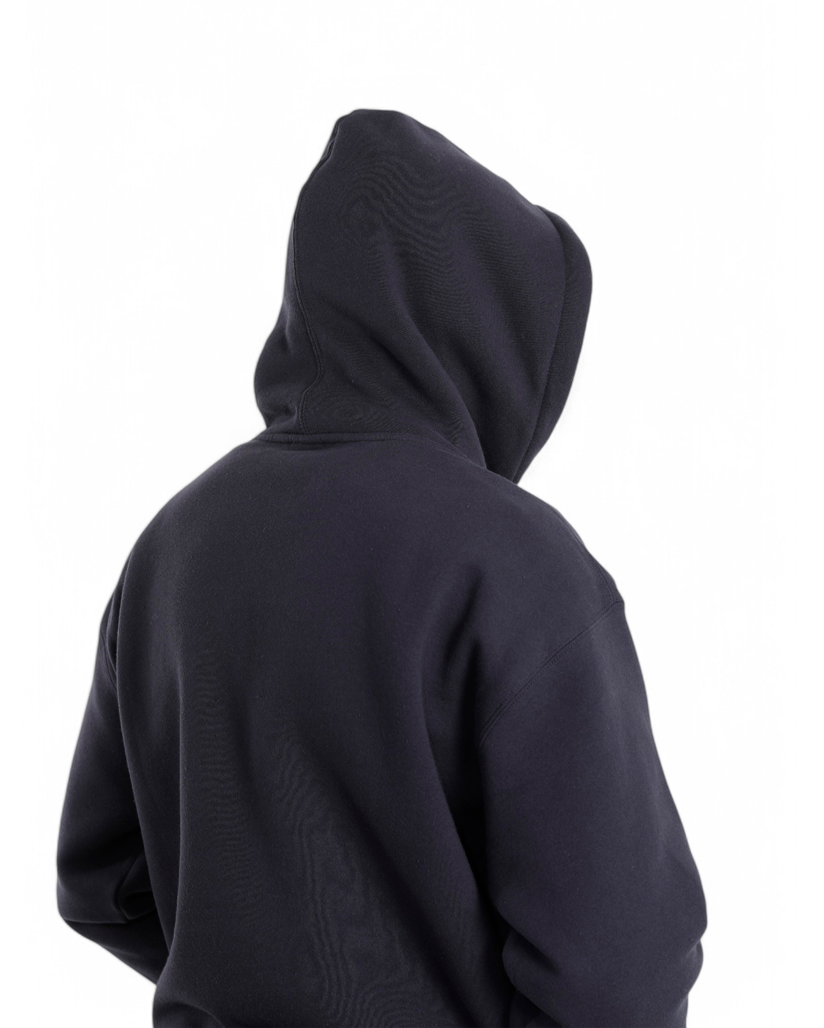 Vintage Logo Hooded Sweatshirt Navy - Starcowparis - 4